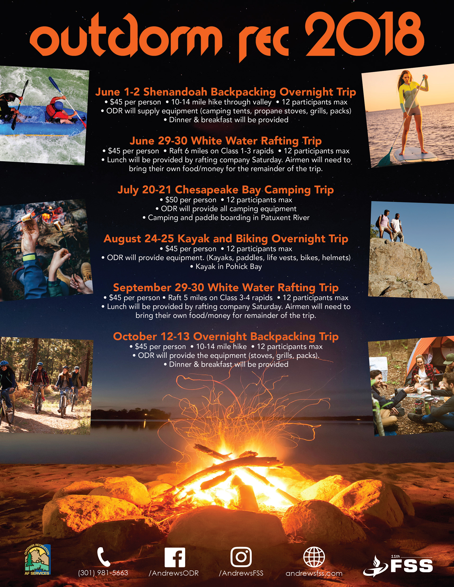 ODR and JBA Dorm Events