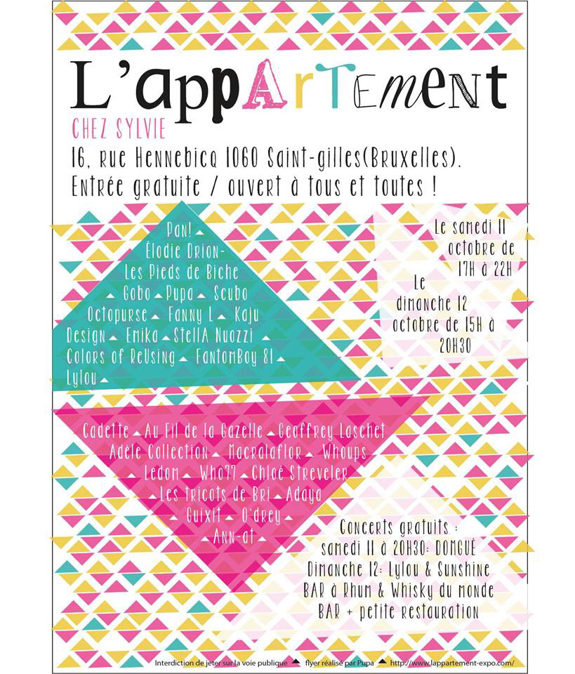 exposition l'Appartement 1ere participation 2014