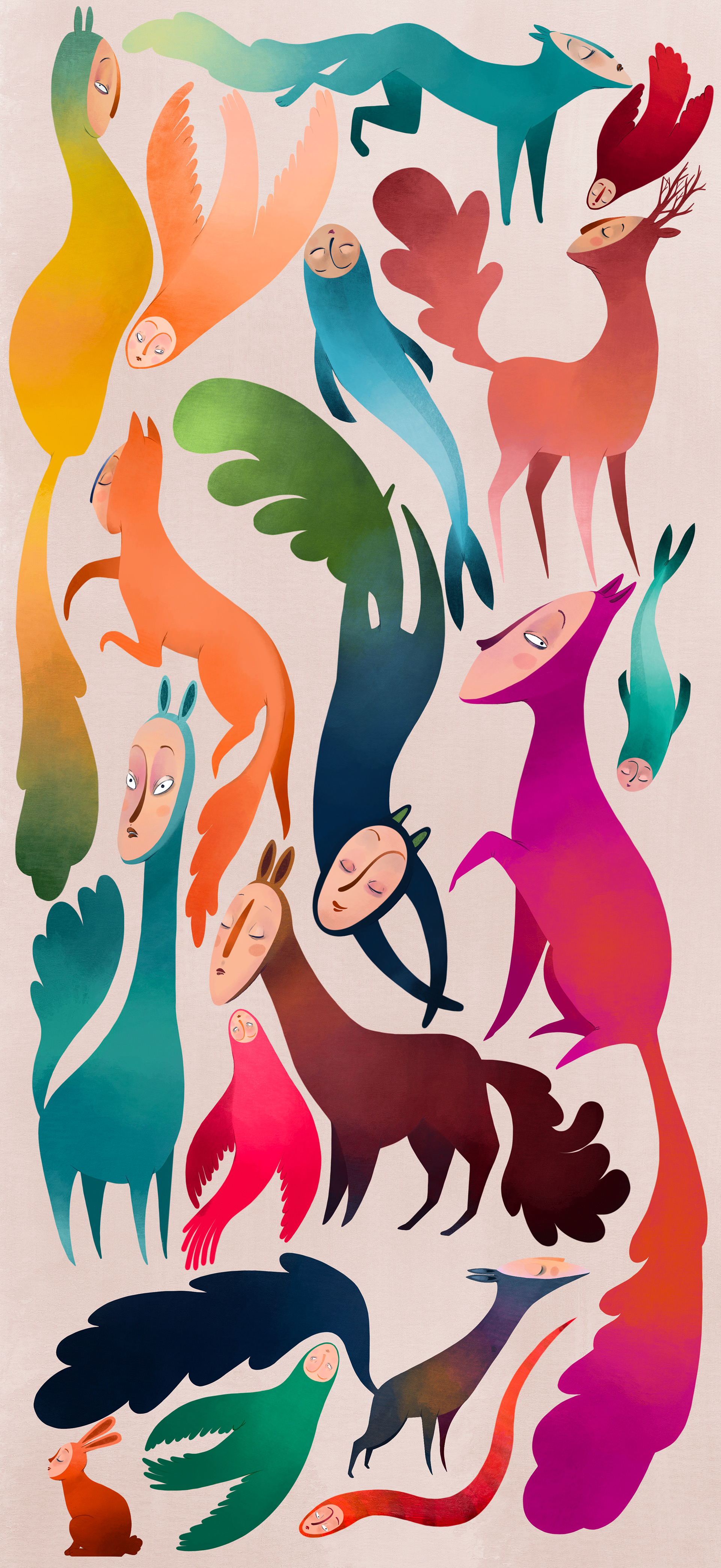 illustration exposition à " la galerie" 2022