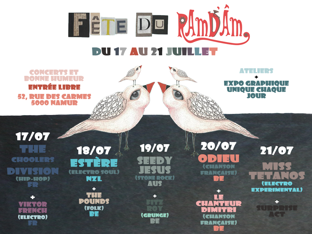 Exposition collective + fresque en live 2018
