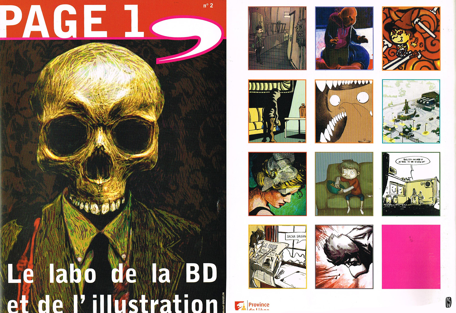 Publication dans Page 1 n°2 2012