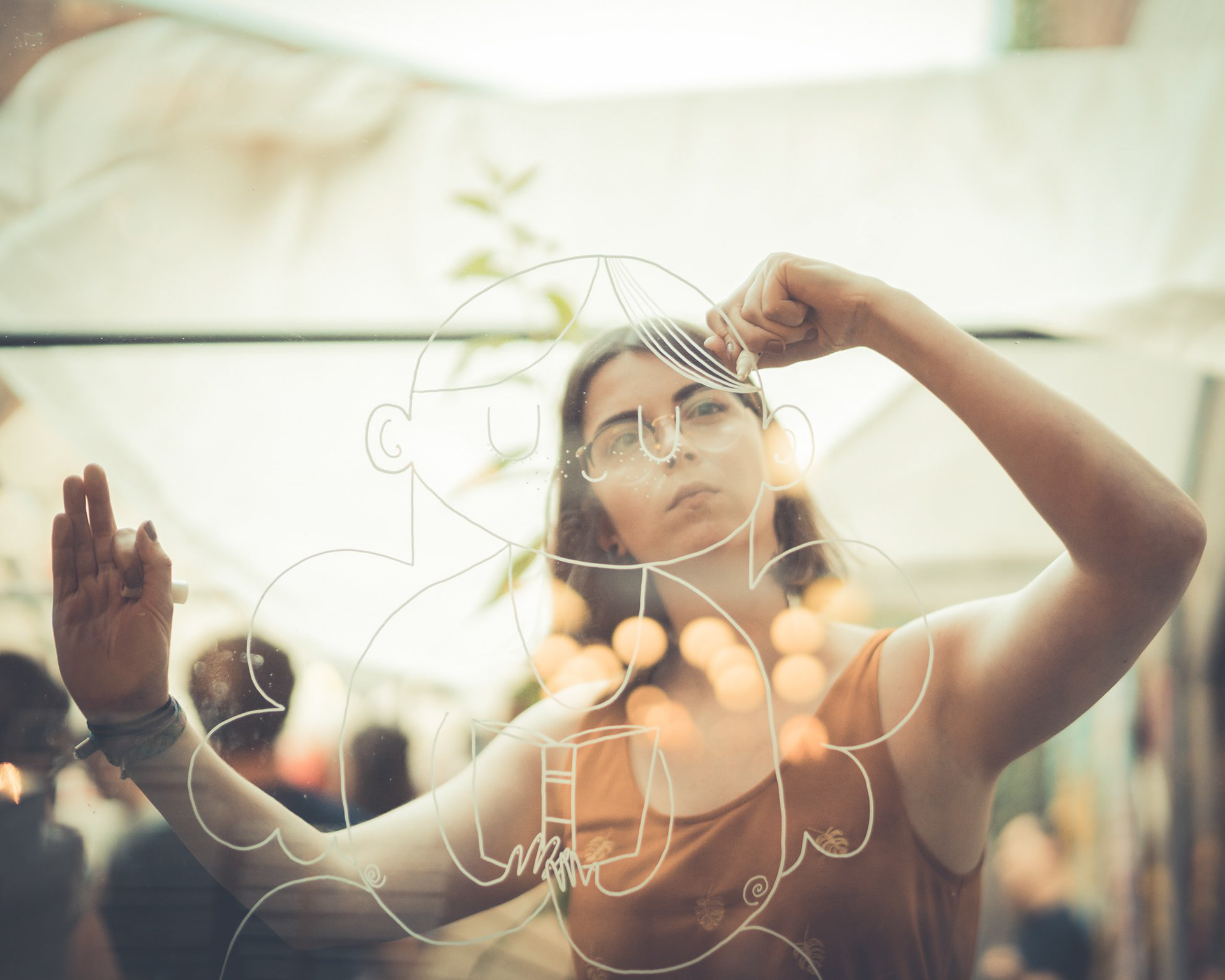 fresque pour la fête du Ramd'am 2018