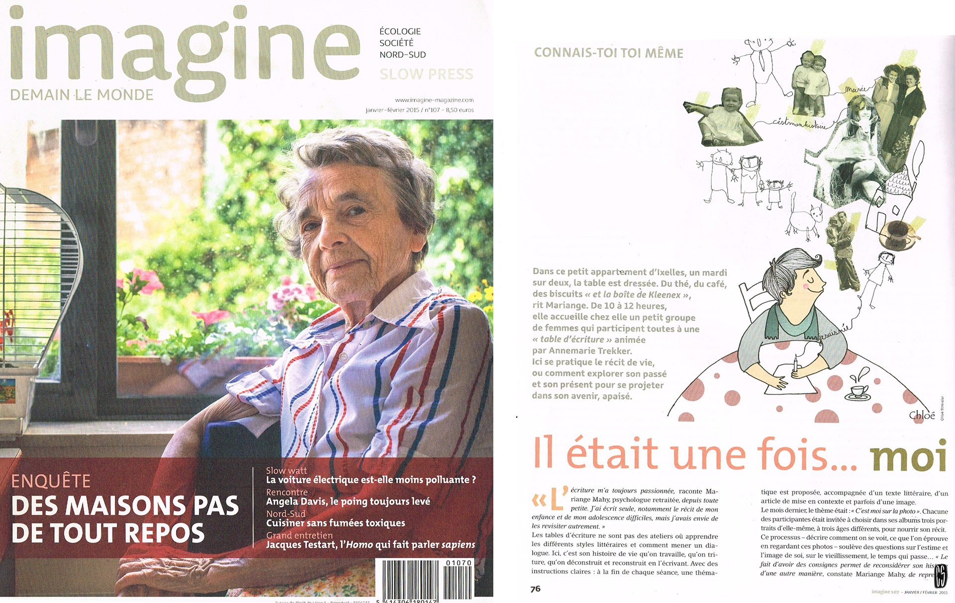 publication dans "imagine demain le monde" 2015