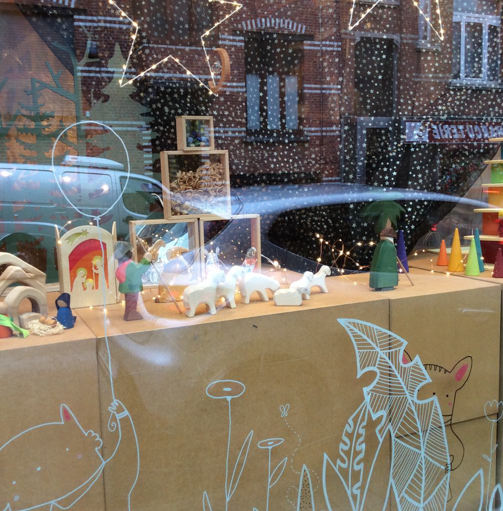 fresque chez "à vos souhaits" 2017