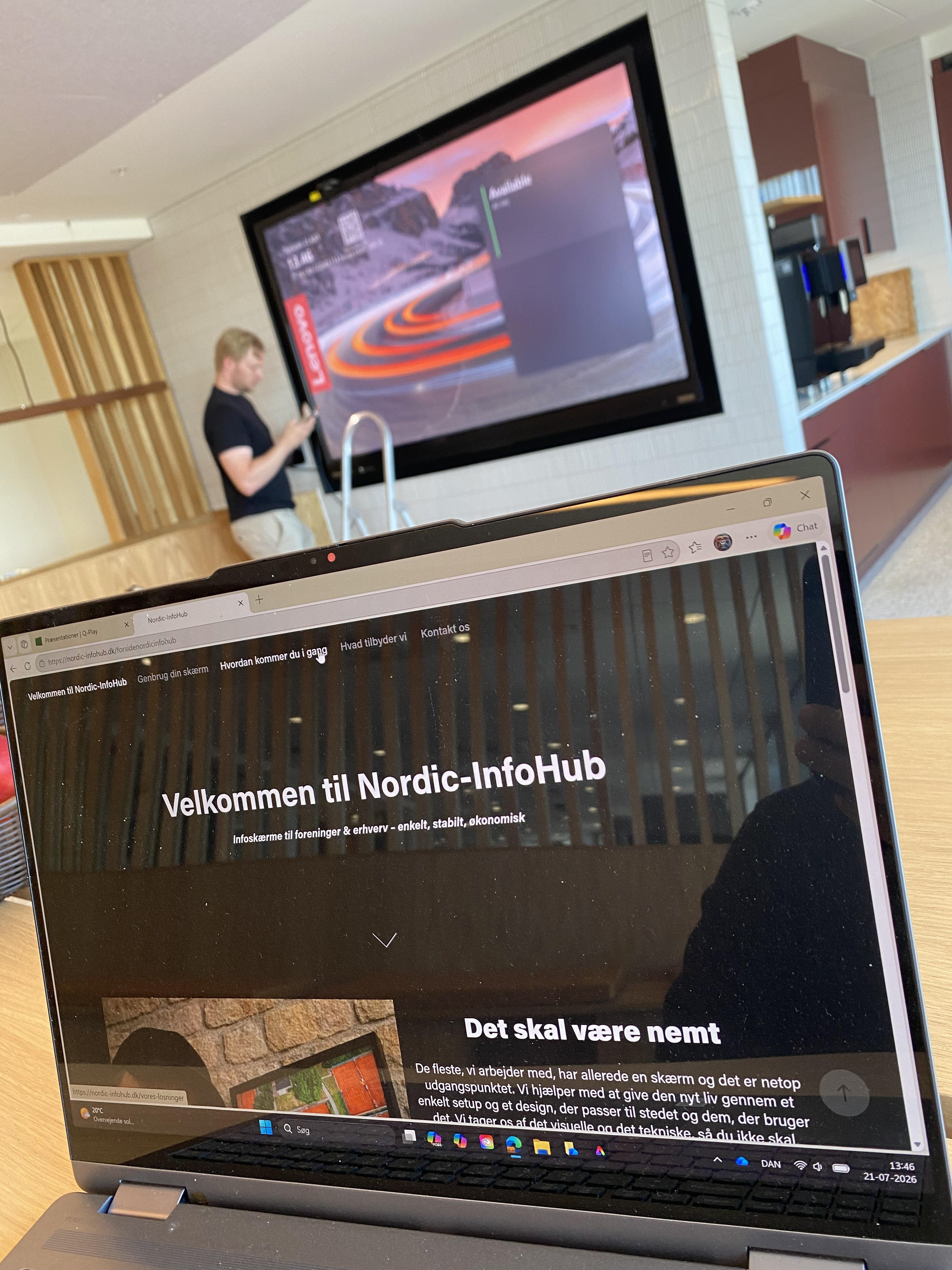 Kundecase, Nordic-Infohub.dk, Opstart af 3i1 design