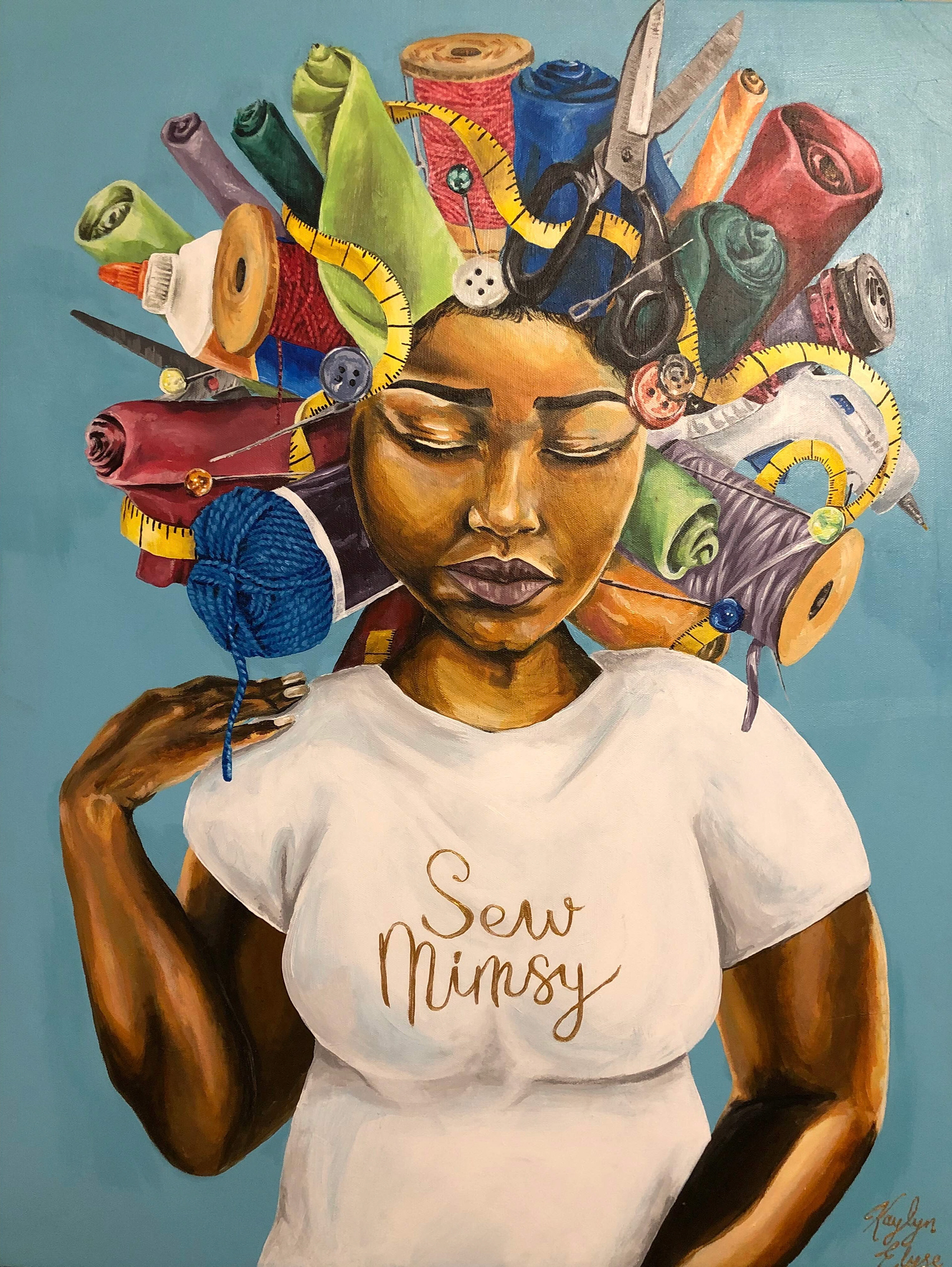 Acrylic on Canvas, 24" x 30"
