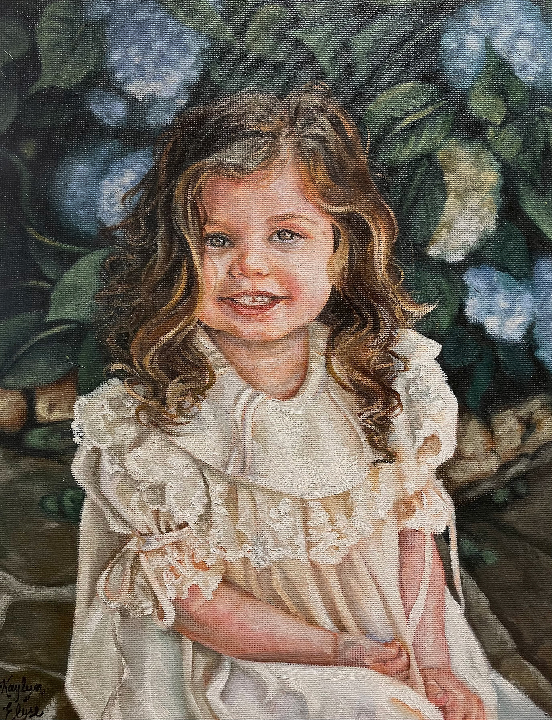 Oil on Canvas Panel, 11"x14"