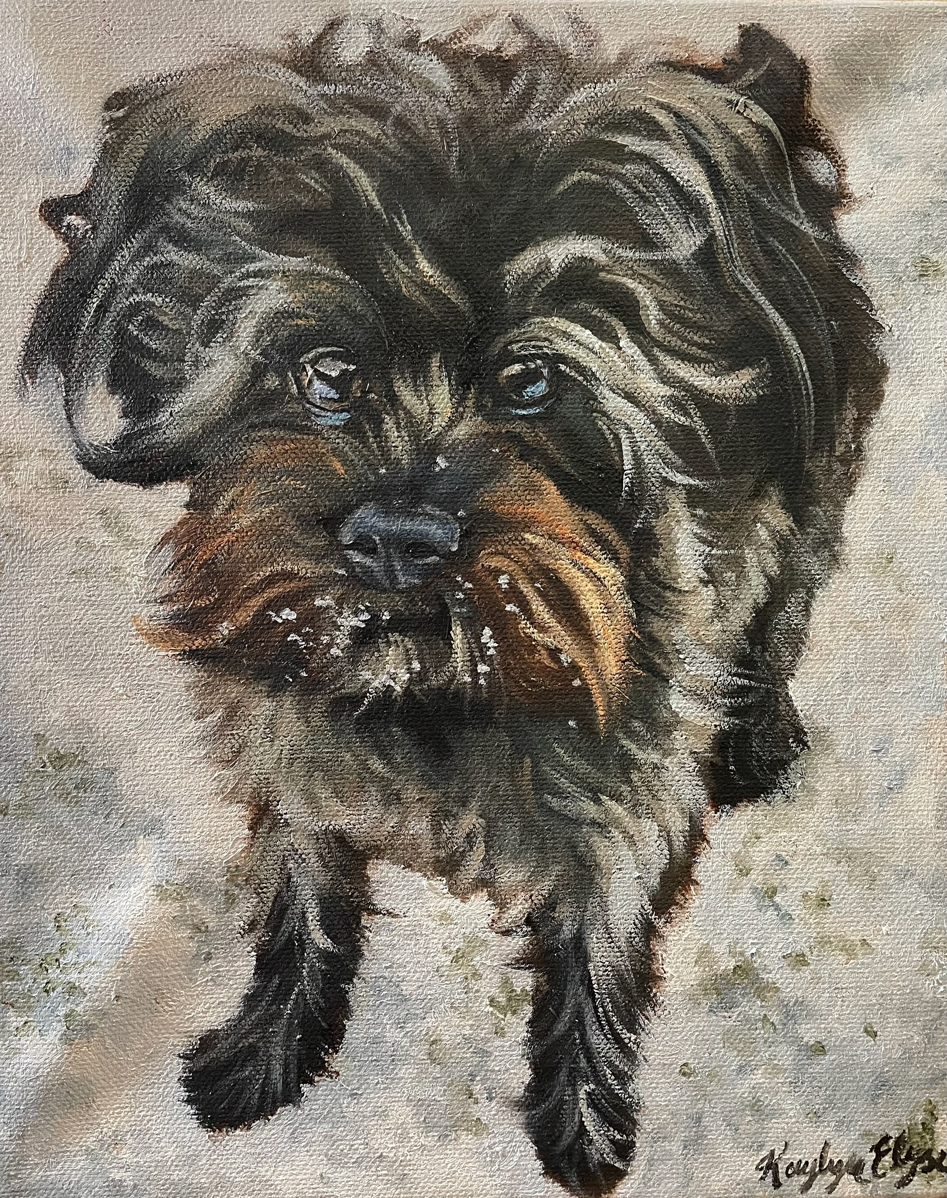 Oil on Canvas, 8" x 10"