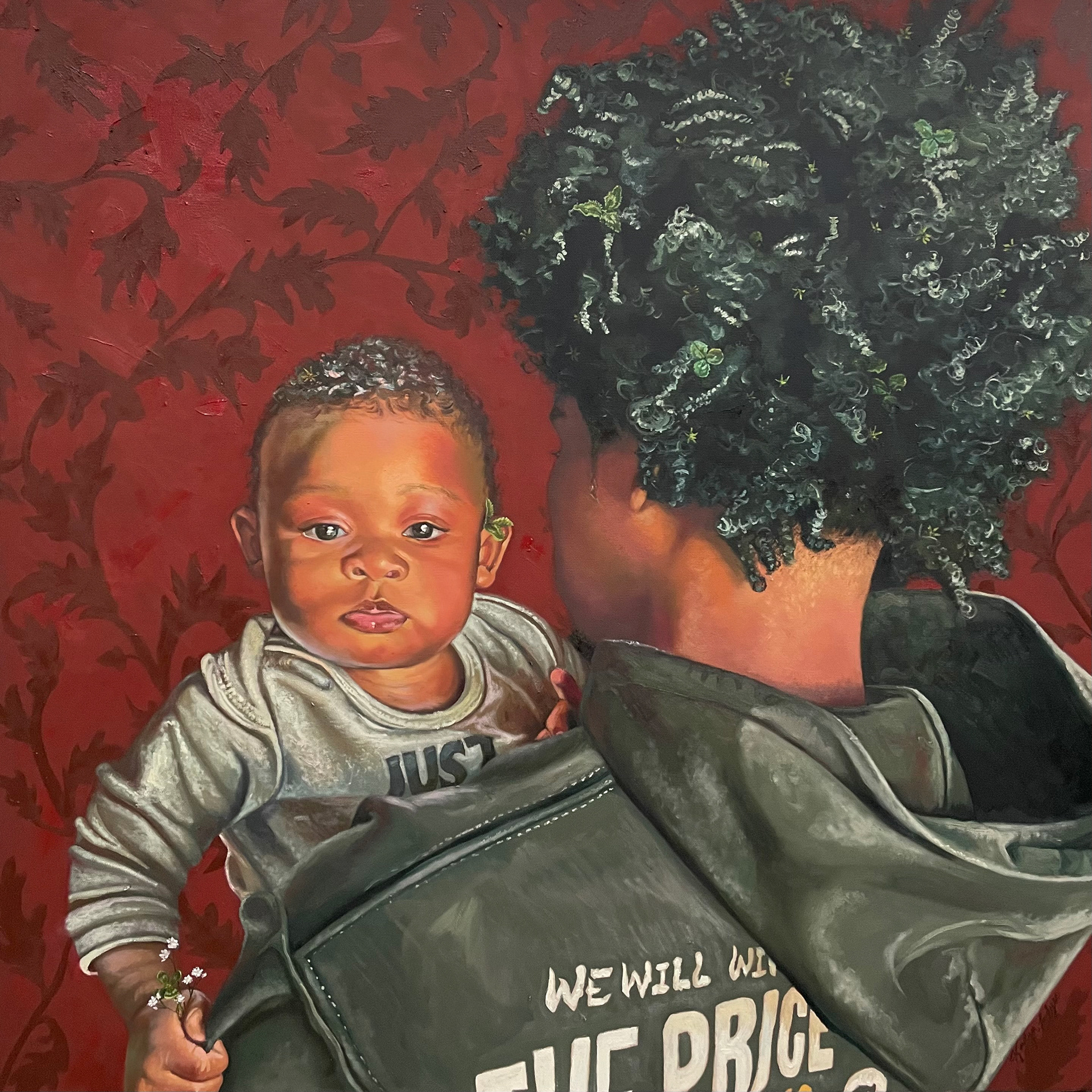 "Inheritance", oil on canvas, 36" x 36", 2026, Sold