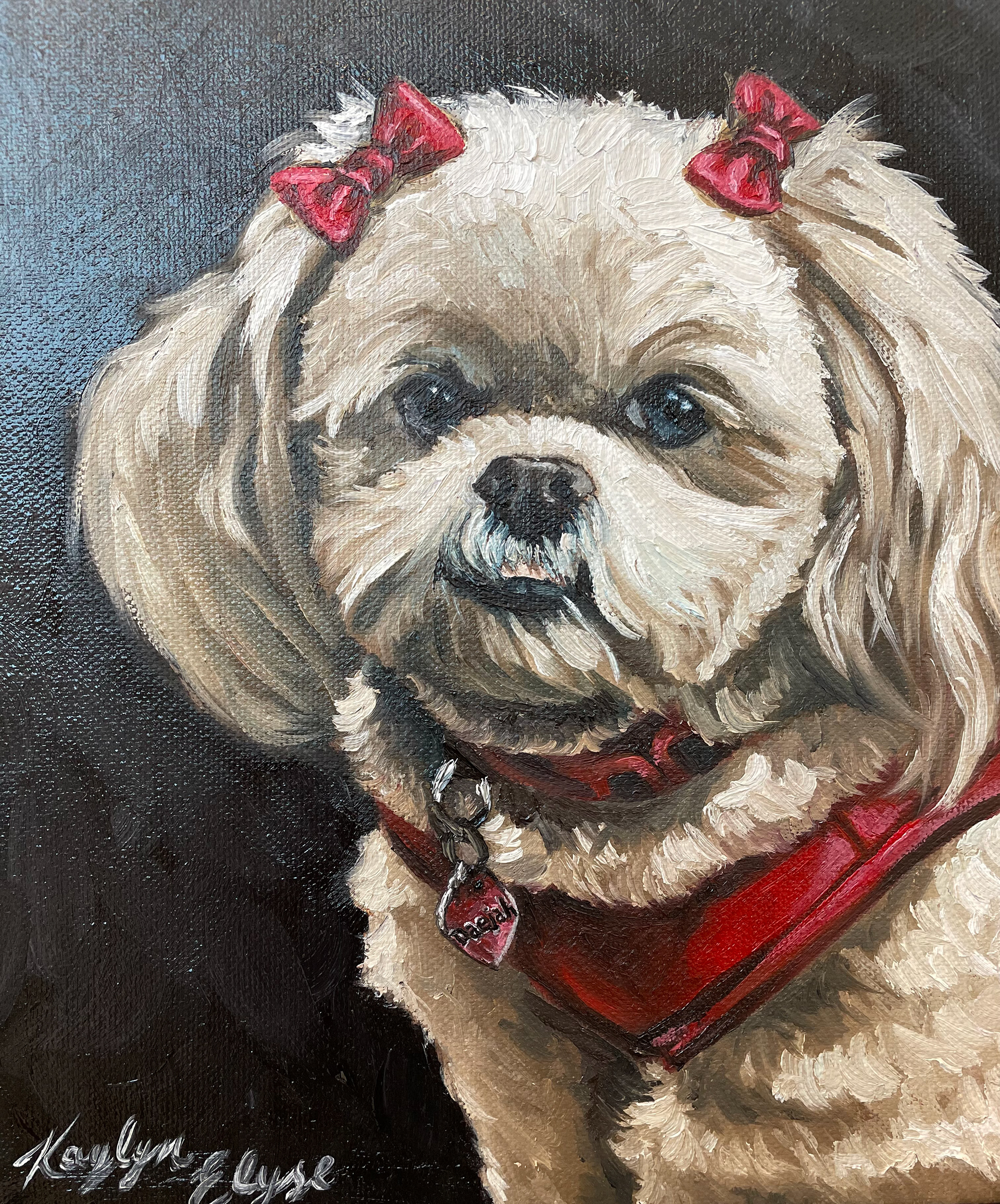 Oil on Canvas, 8" x 10"