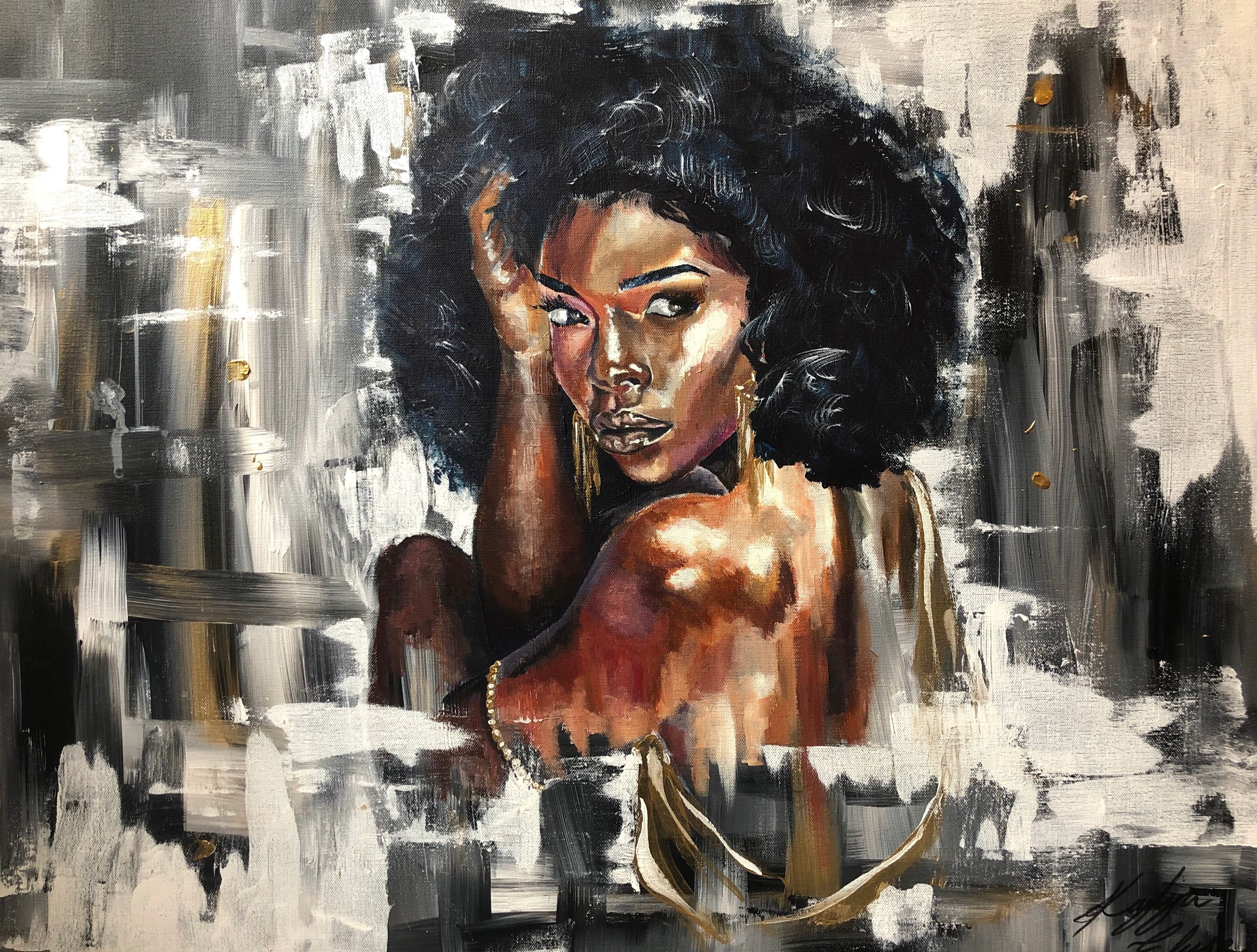 Acrylic on Canvas, 24" x 30"