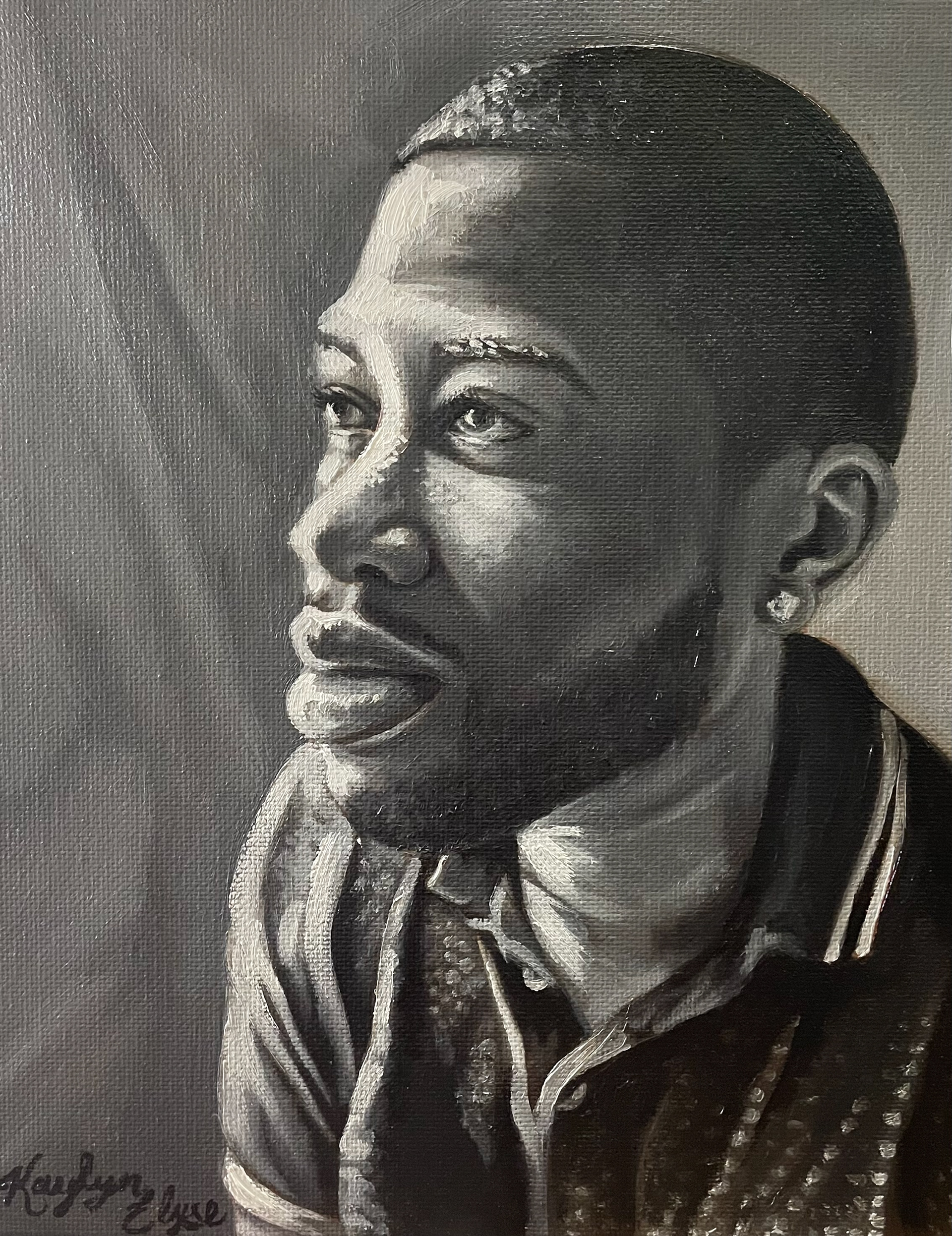 Oil on Canvas Panel, 8"x10"