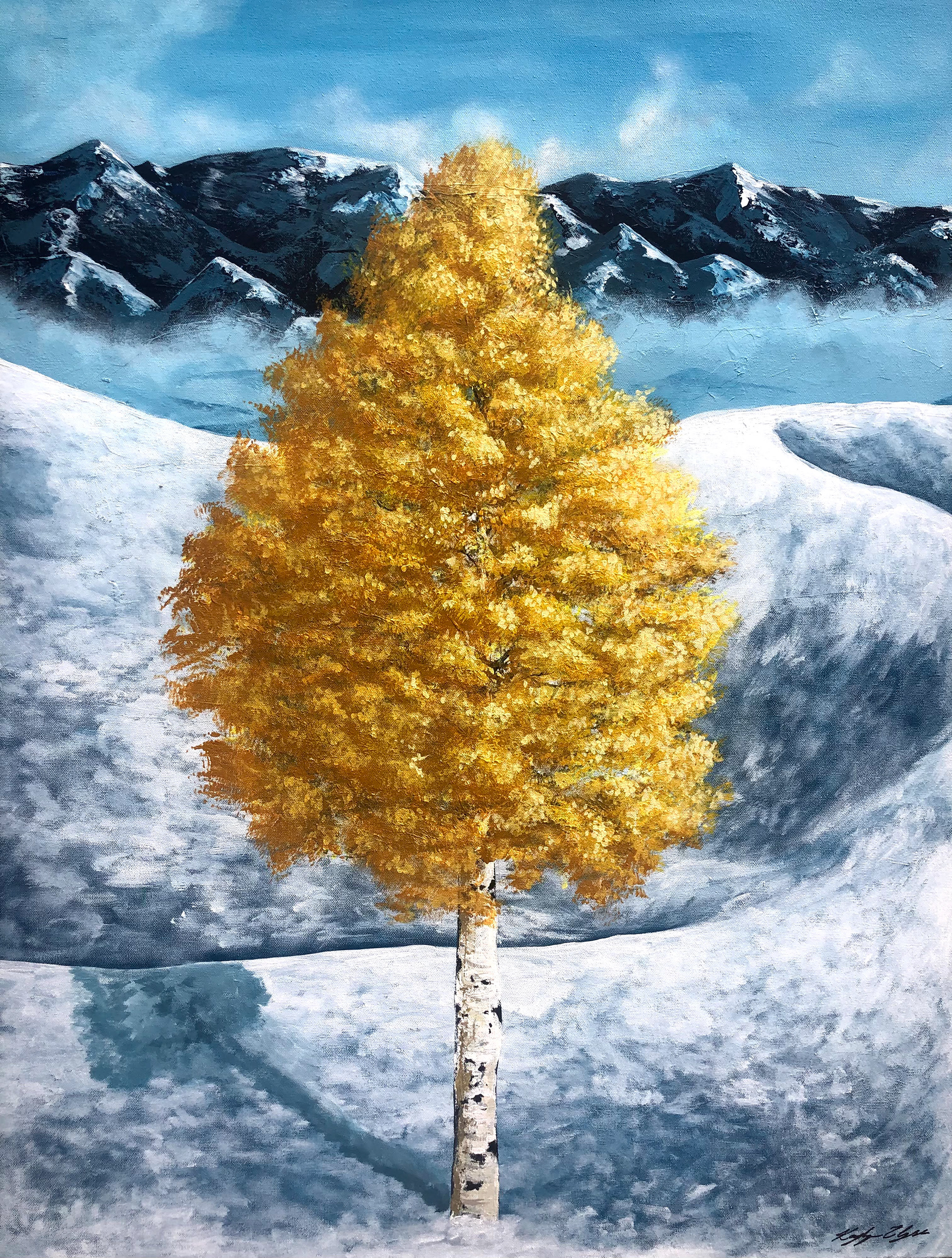 Acrylic on Canvas, 30" x 40"