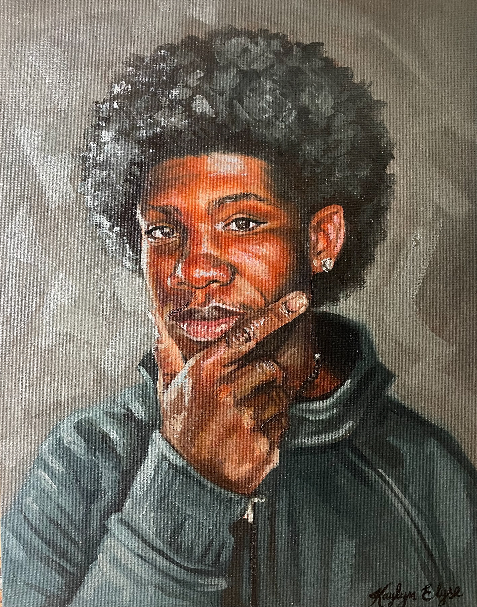 Oil on Canvas Panel, 11"x14"