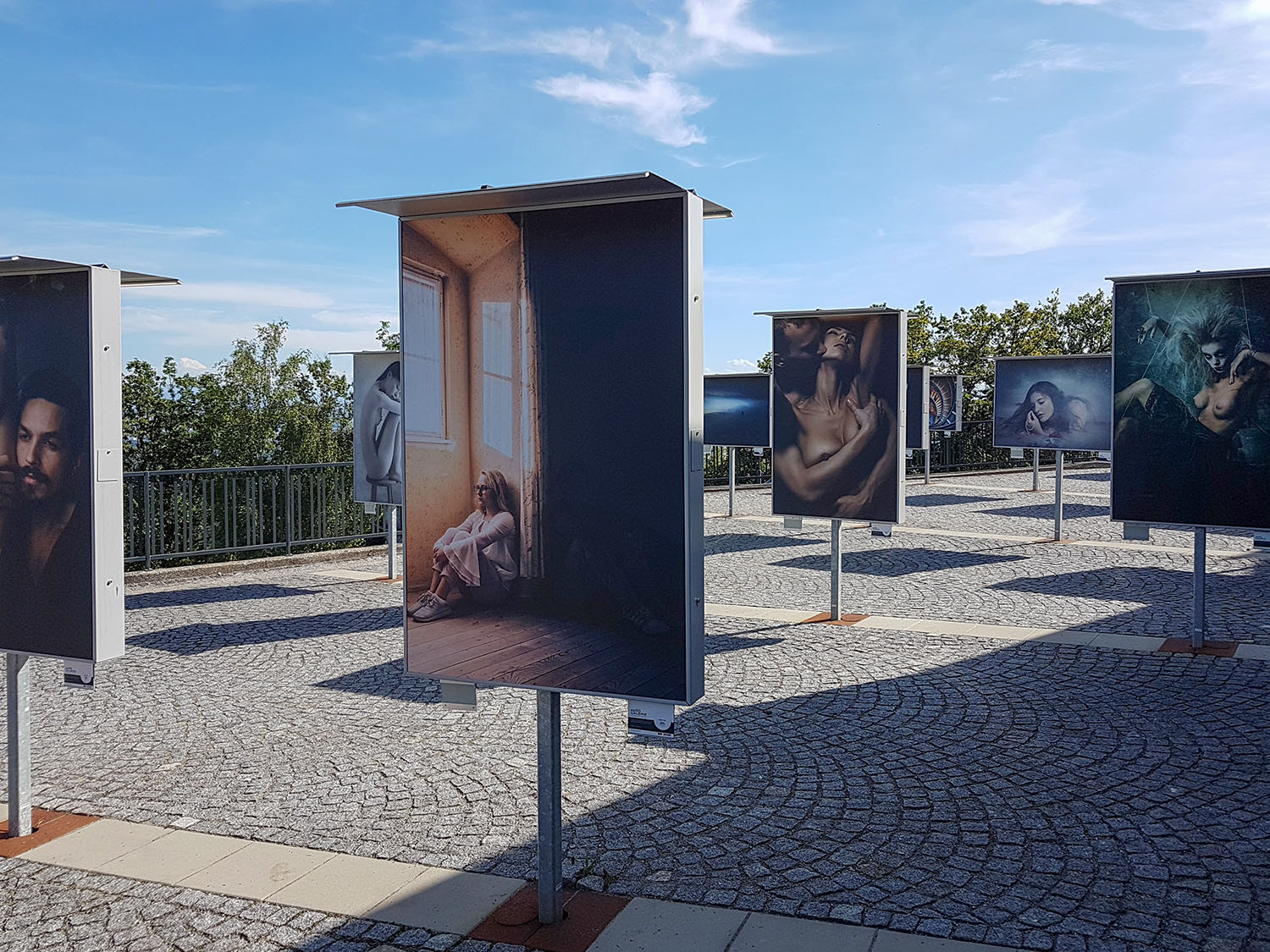 Hartlauer Fotogalerie in Linz, 2019.