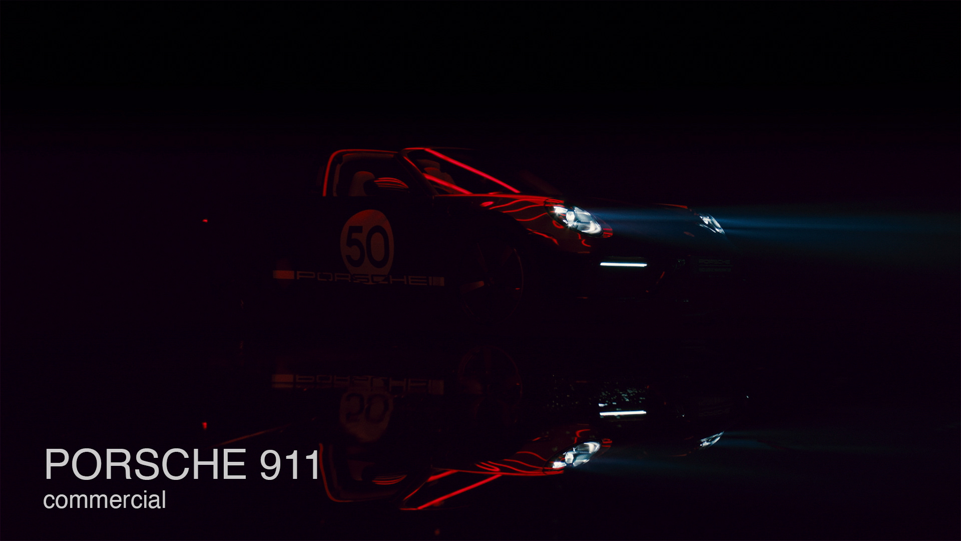 Lina Margaityte and Marius Krivicius Lithuanian cinematographers duo -  Porsche 911 4s Targa Heritage Design edition commercial