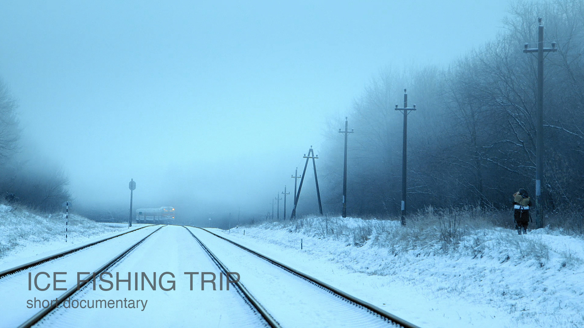 Lina Margaityte and Marius Krivicius Lithuanian cinematographers duo -  Ice Fishing Trip short film