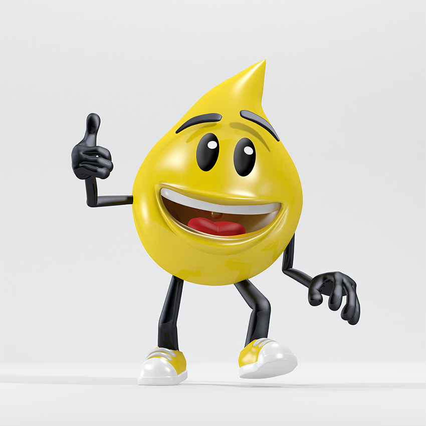 Druppie happy