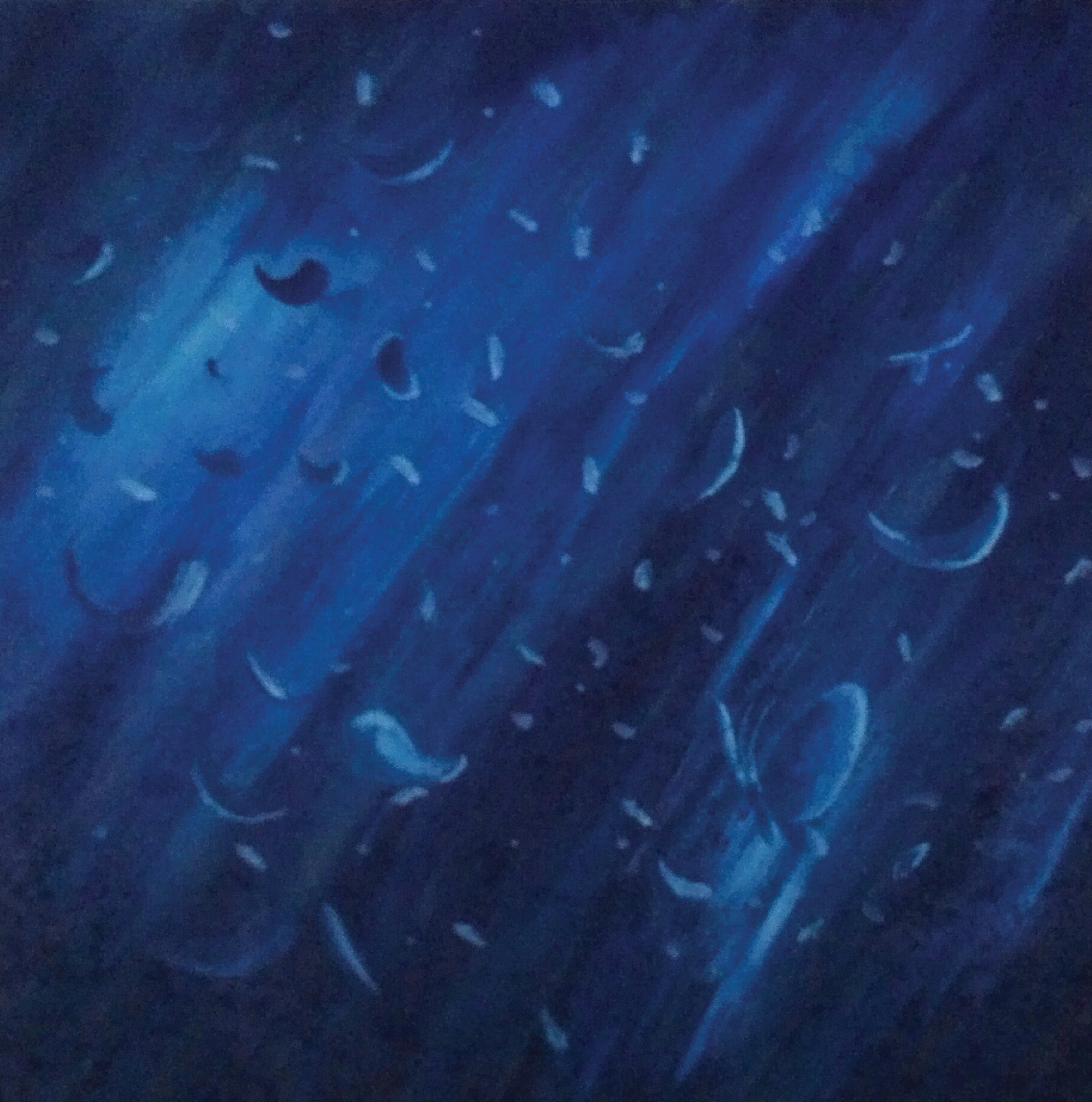 Sinestesia - acrylic on wood 60x60cm