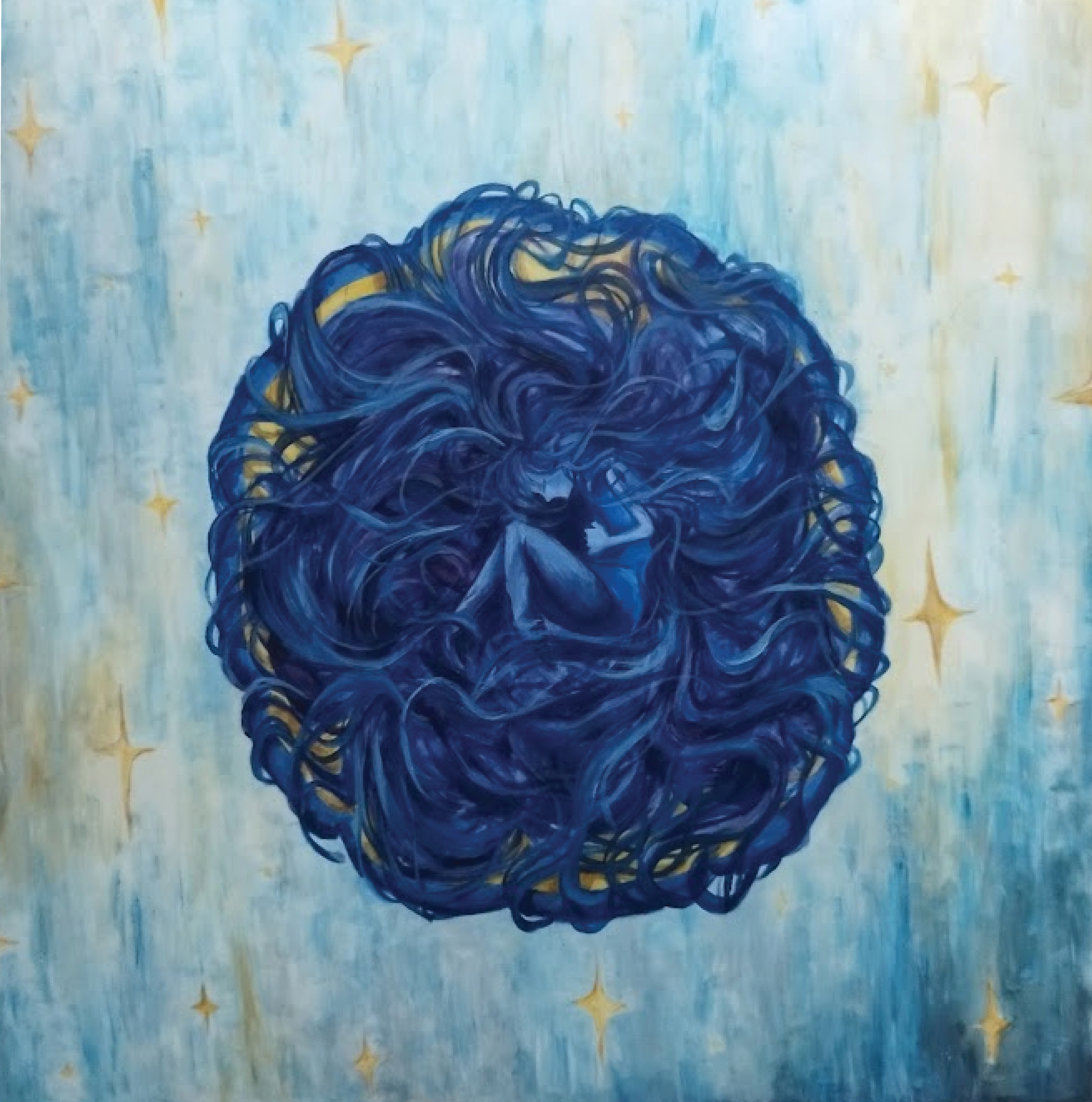  Reconexión - acrylic on PVC 50x50cm