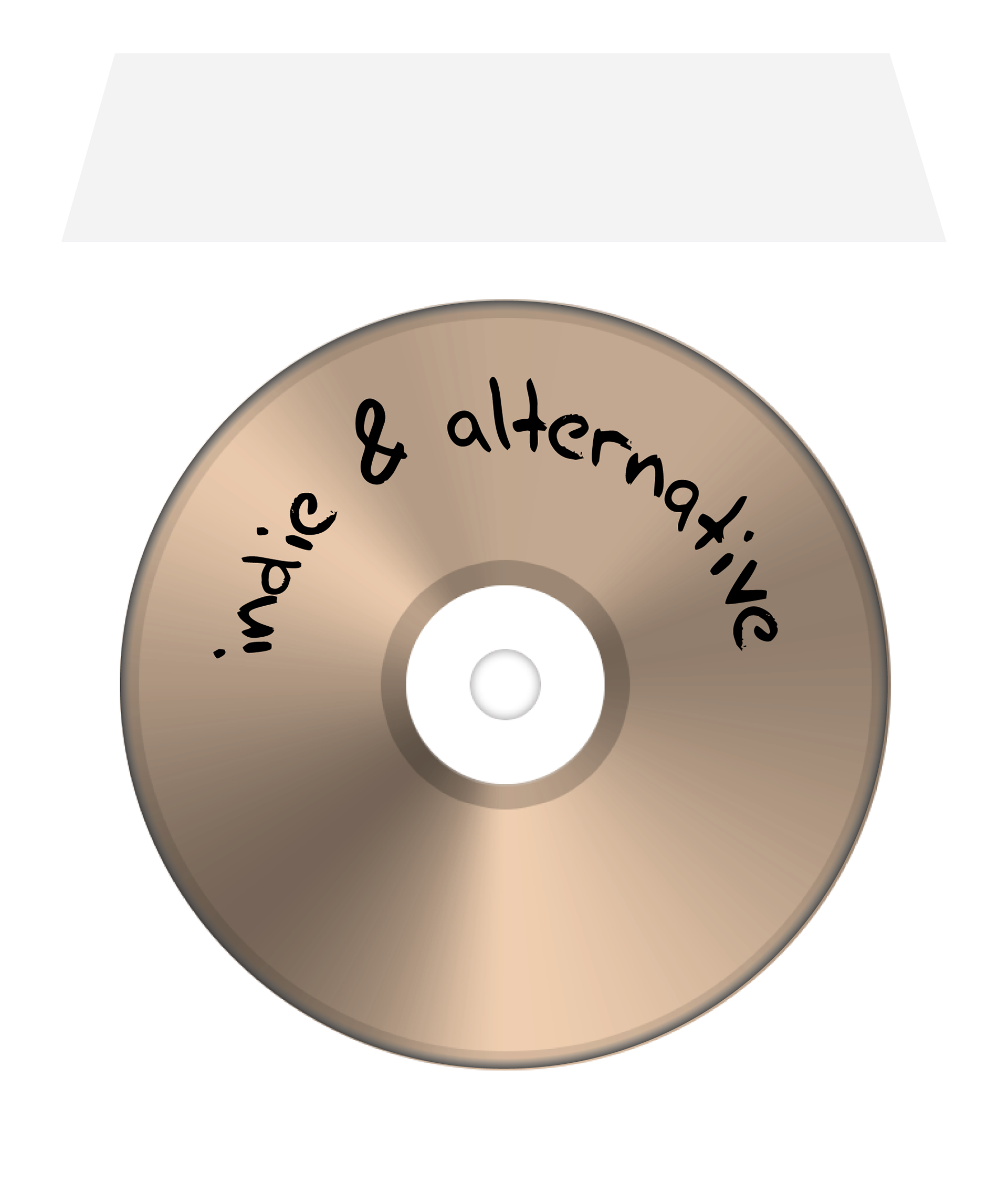 Image of CD in sleeve labeled "indie & alternative"