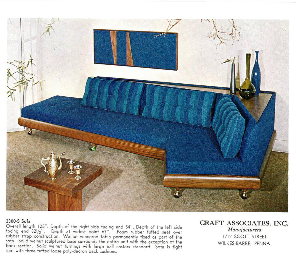 Adrian Pearsall's Boomerang Sofa