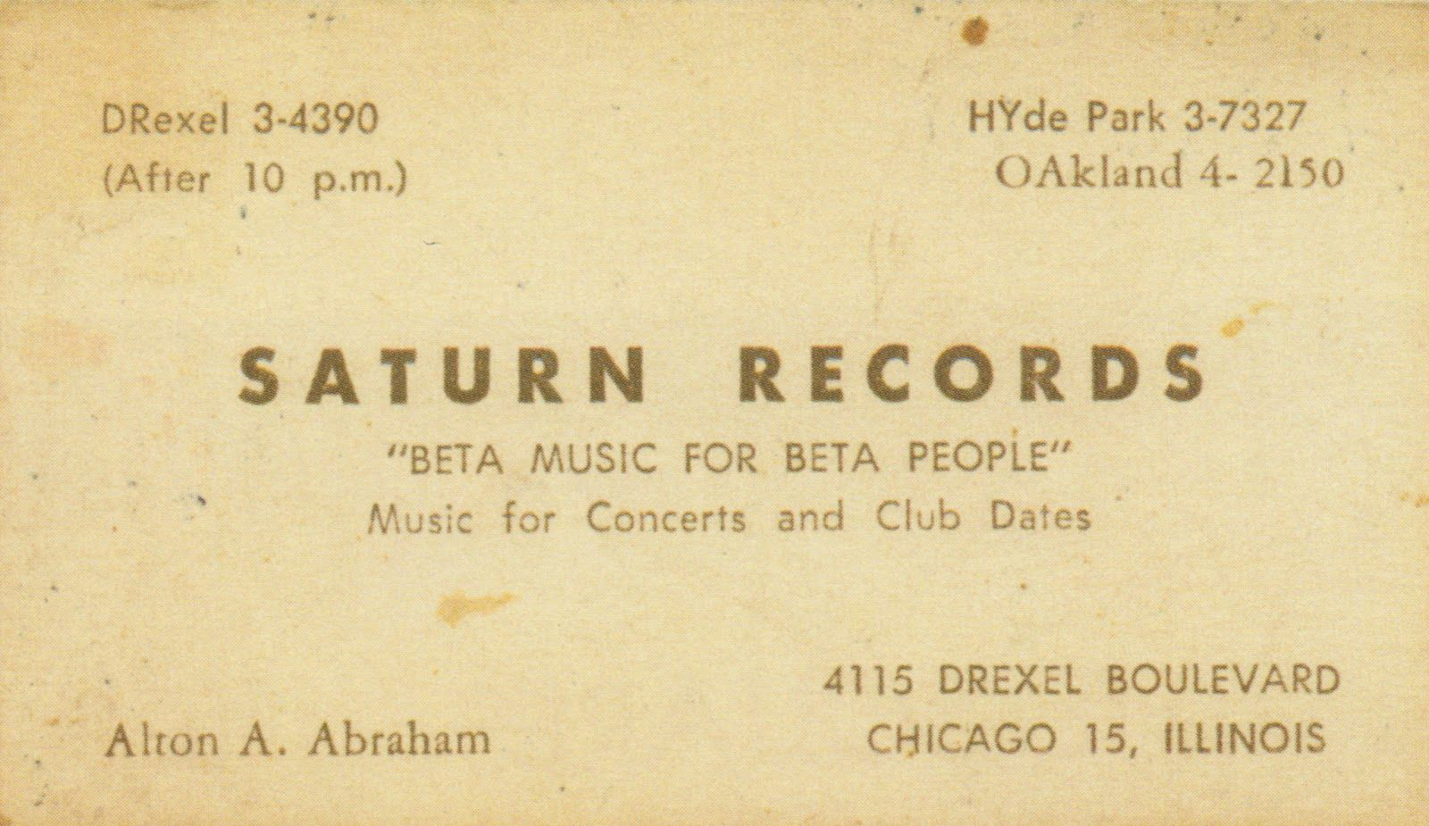 Mid-Century Business Card