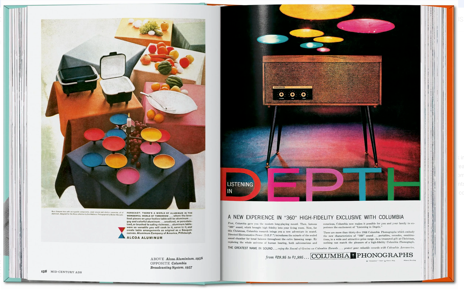 Colorful Mid-Century Ads