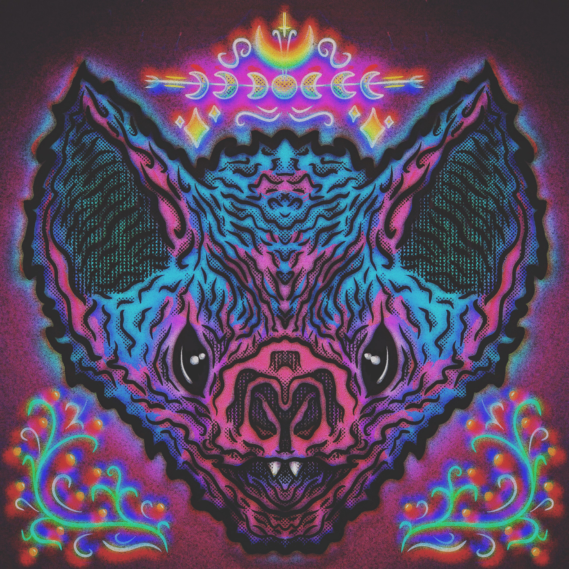 "Vampire Bat" (Color)