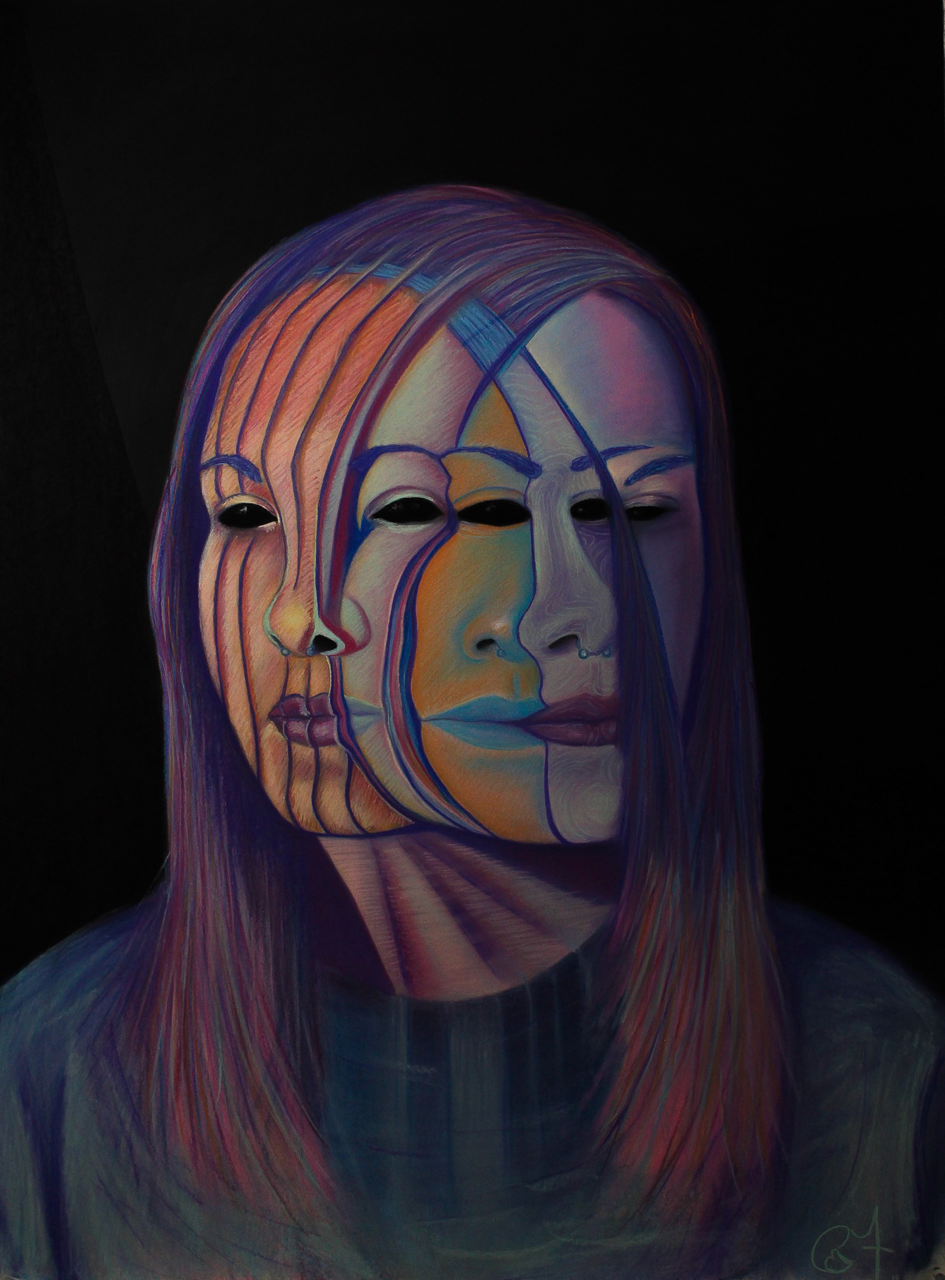 "Prism" 6ftX4ft, Pastel