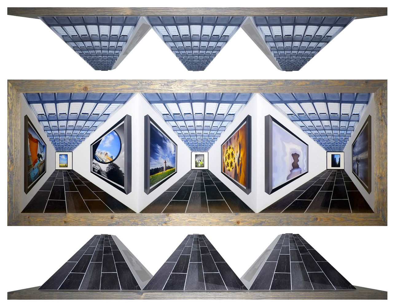REVERSEPHOTOSPECTIVE optical illusion by Mark Robert Davey