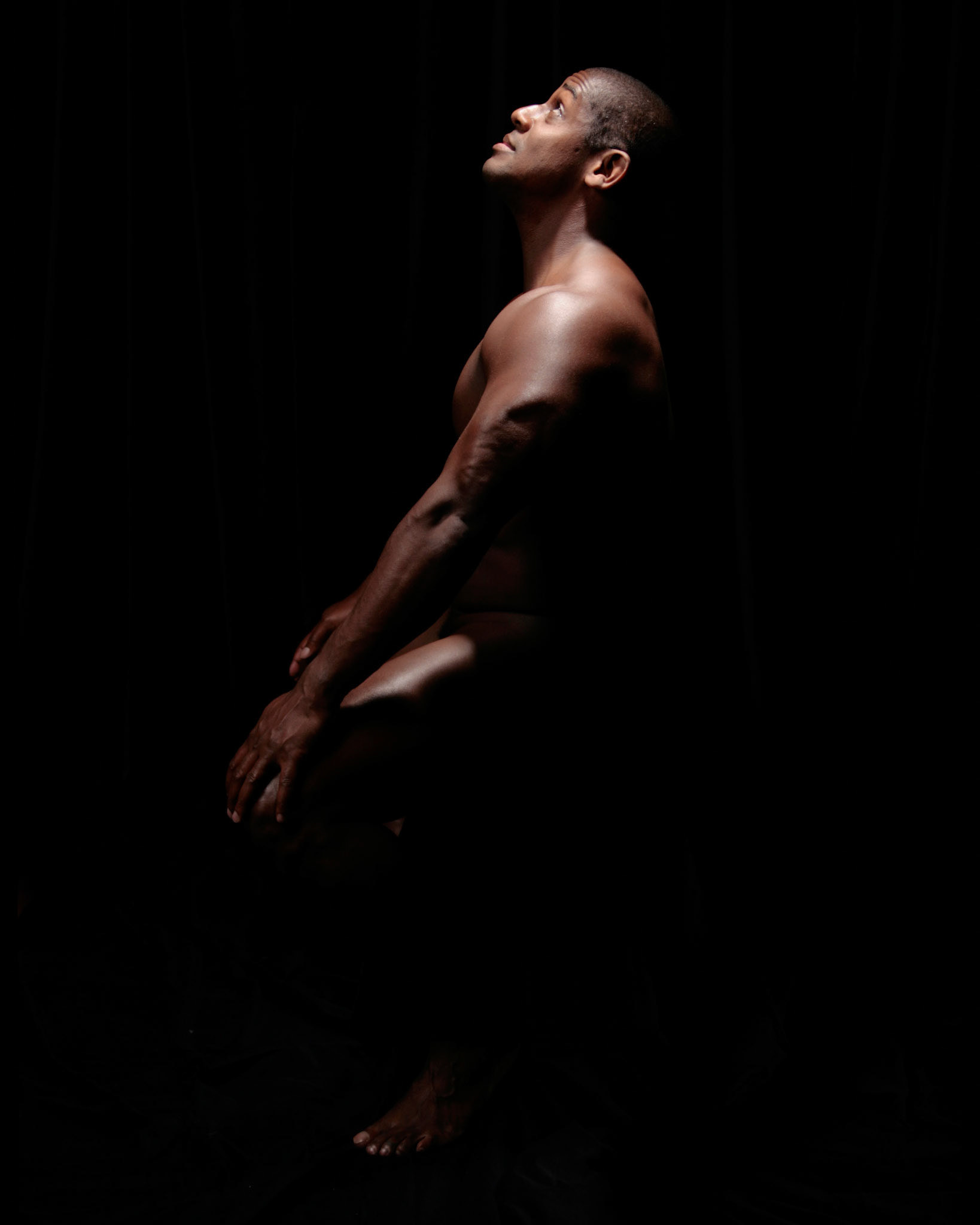 A muscular Nude