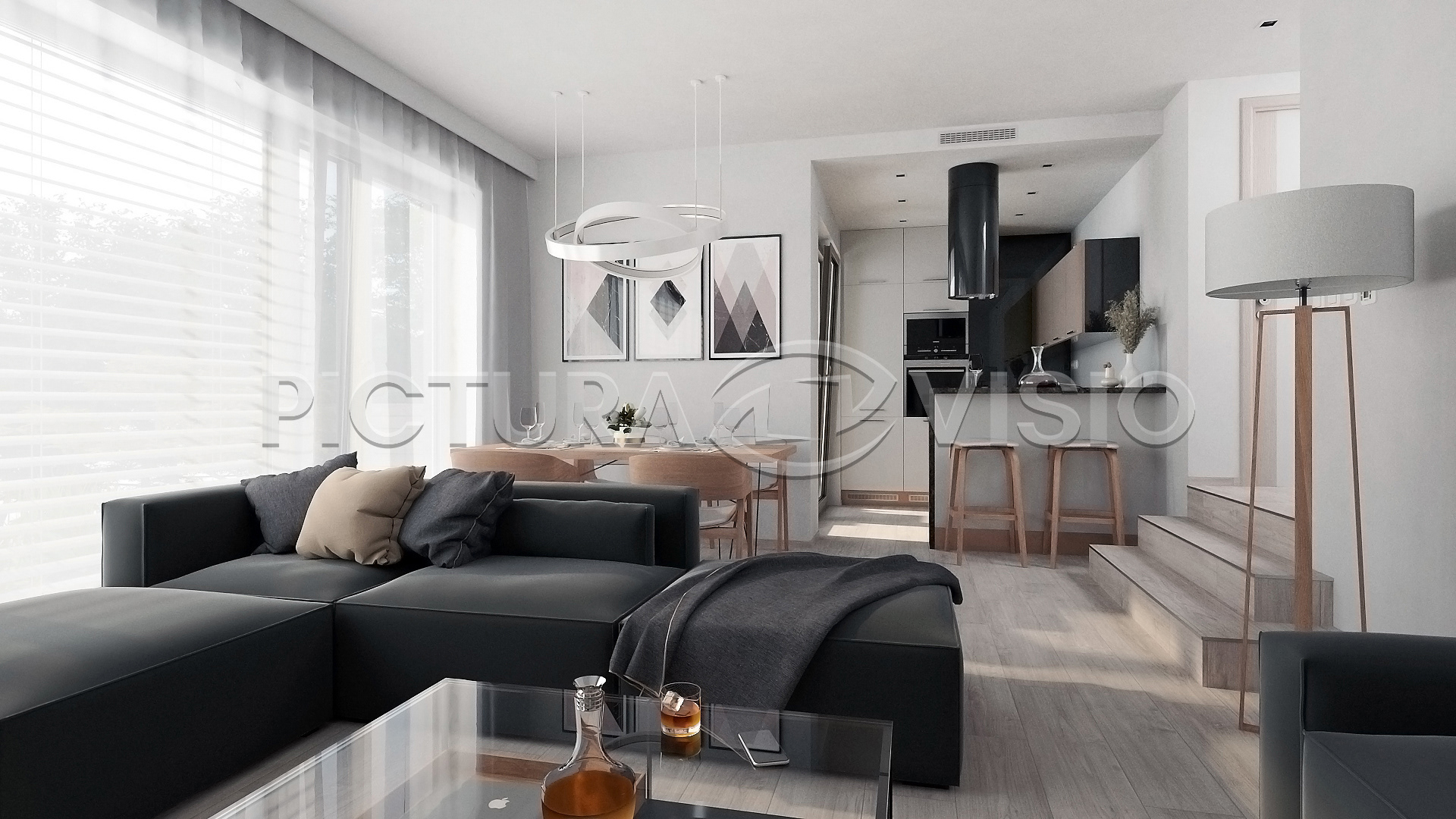 Vizualizace bytu - Středočeský kraj