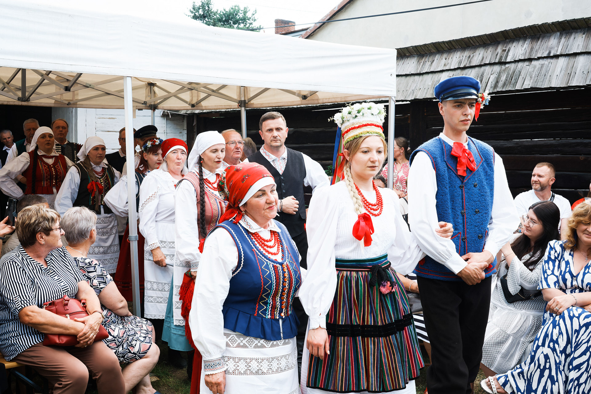 Inscenizacja Wesela w Zagrodzie Czernikiewiczów