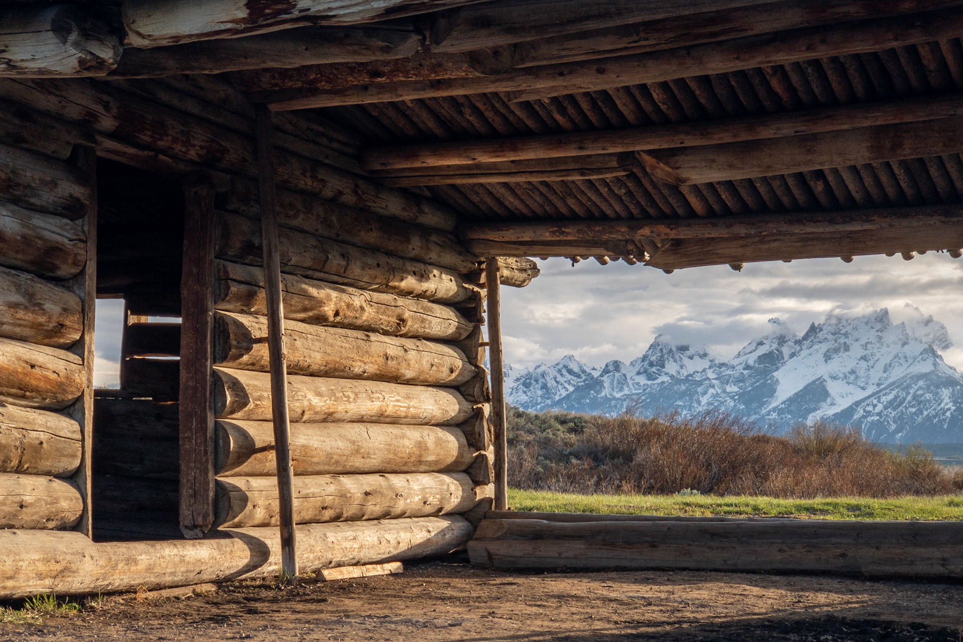 Cunningham Cabin built in 1885. 