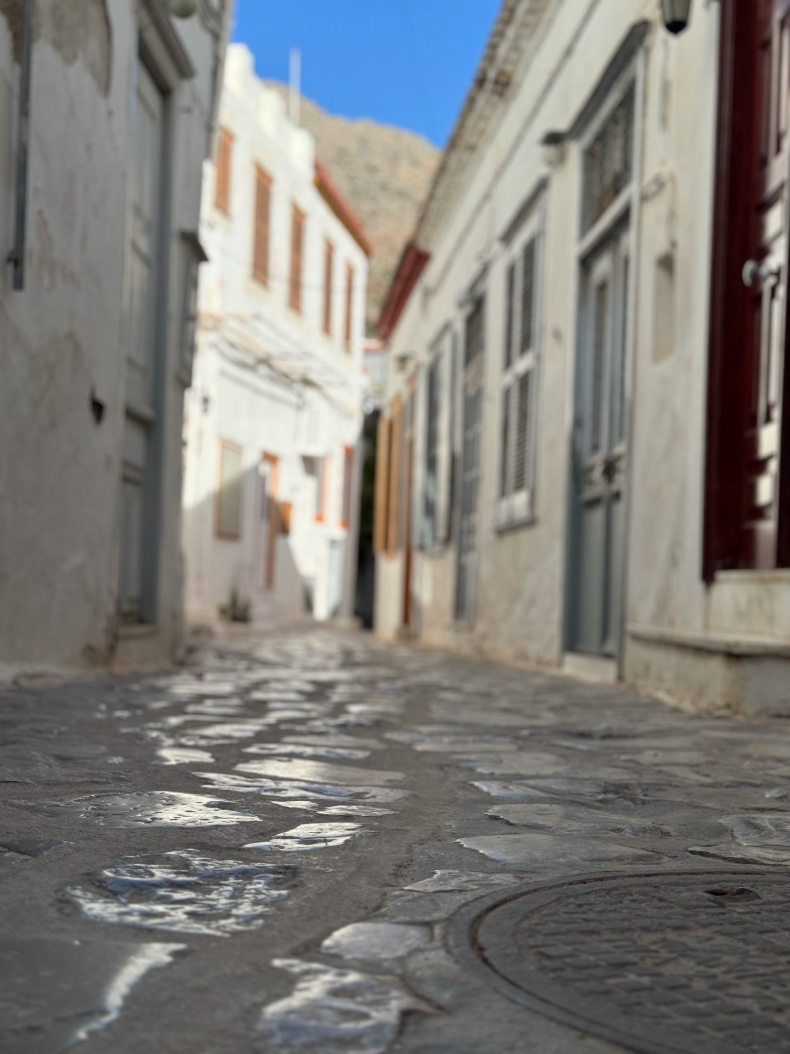 Side street in Hydra, Greece (2023)