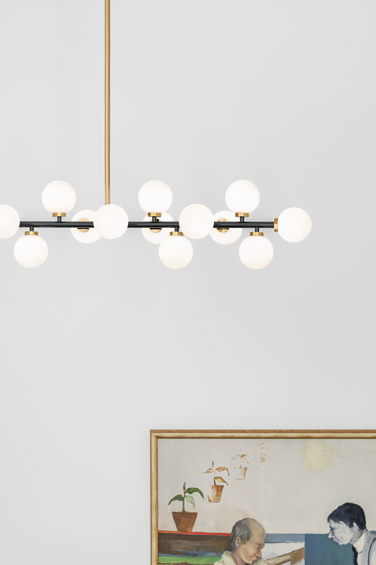 lampa + obraz