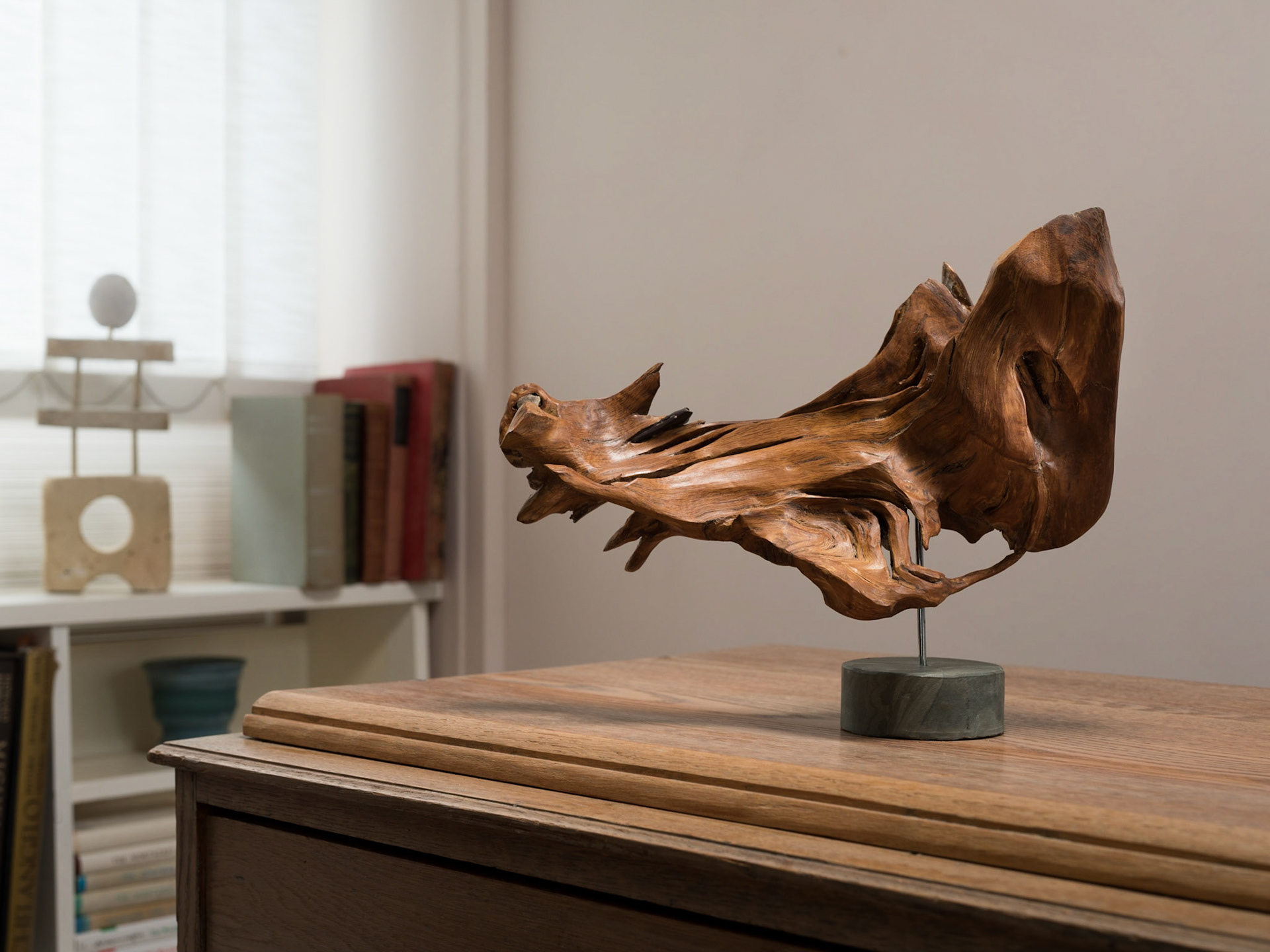 Fish - Beech, 28hx30wx13d £70.00