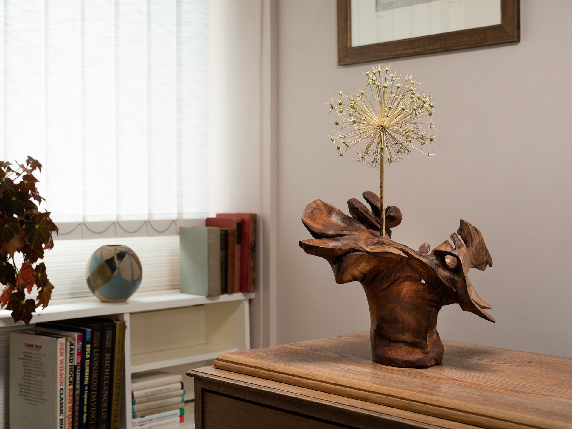 Vase - Beech, 33h/32w/29d £70.00