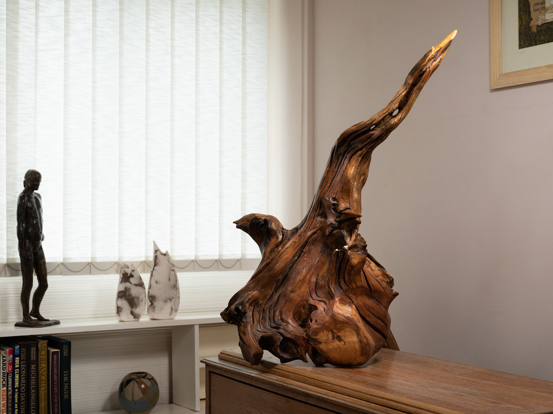 Bird 1 - Beech, 100hx60wx35d £250.00