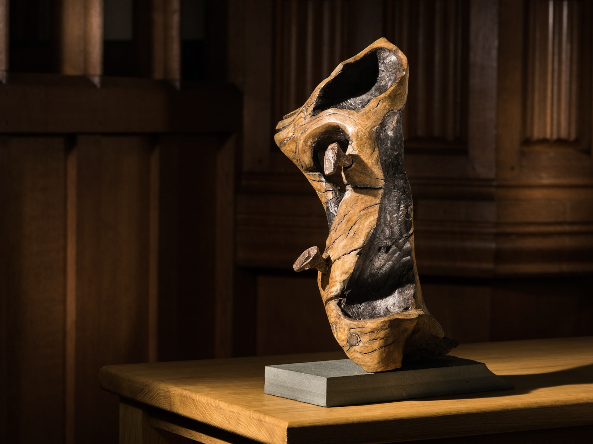 End of Industry = beech - 30h x 20w x x20d