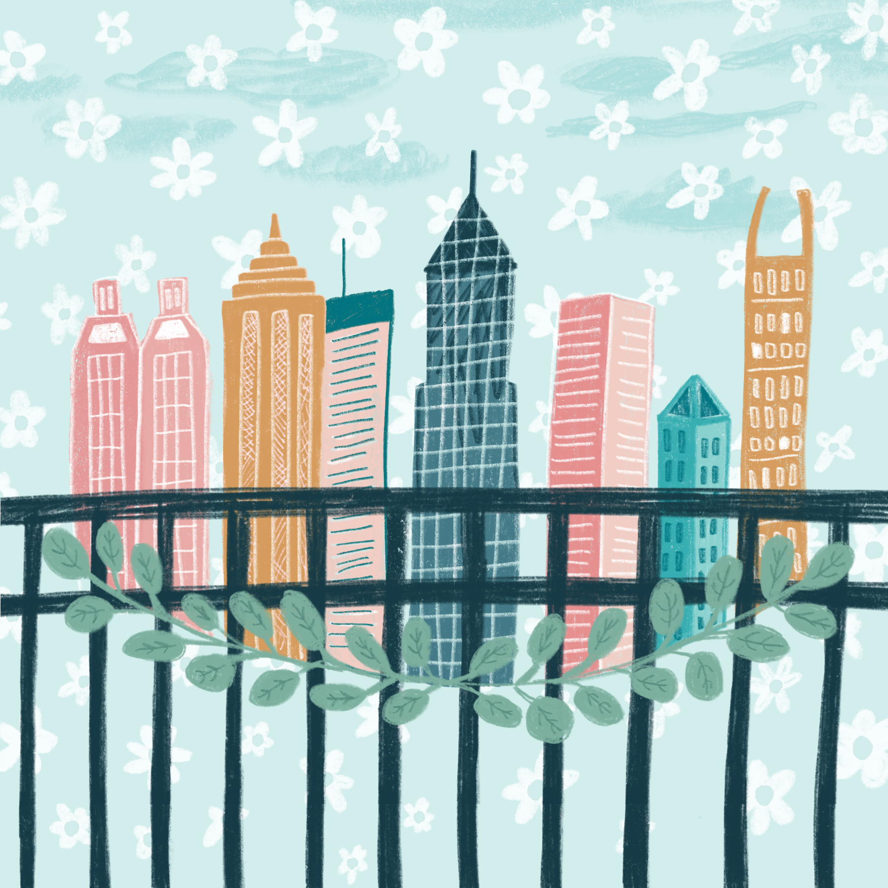 Atlanta Through My Window