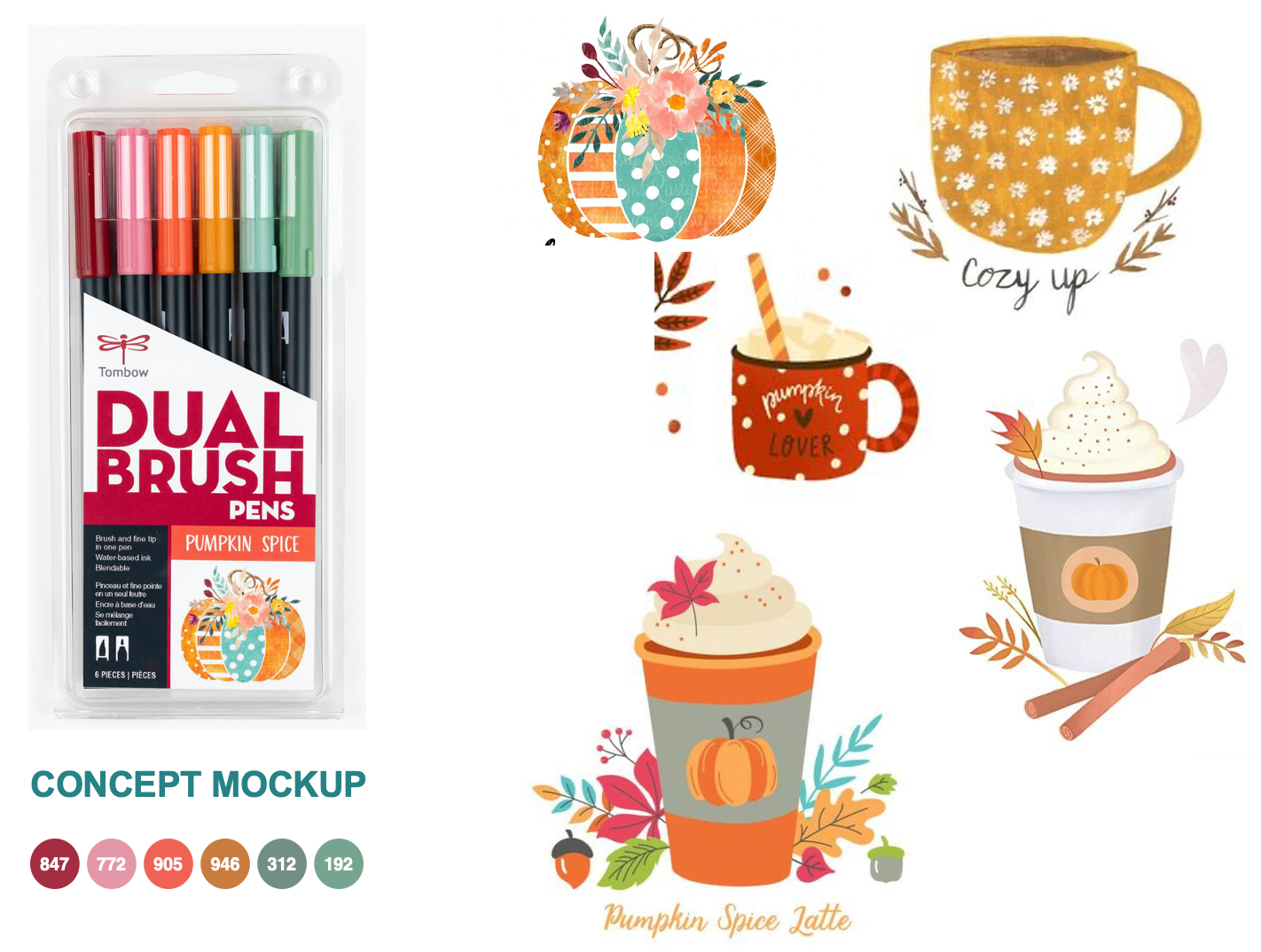 Inspiration Moodboard – Pumpkin Spice