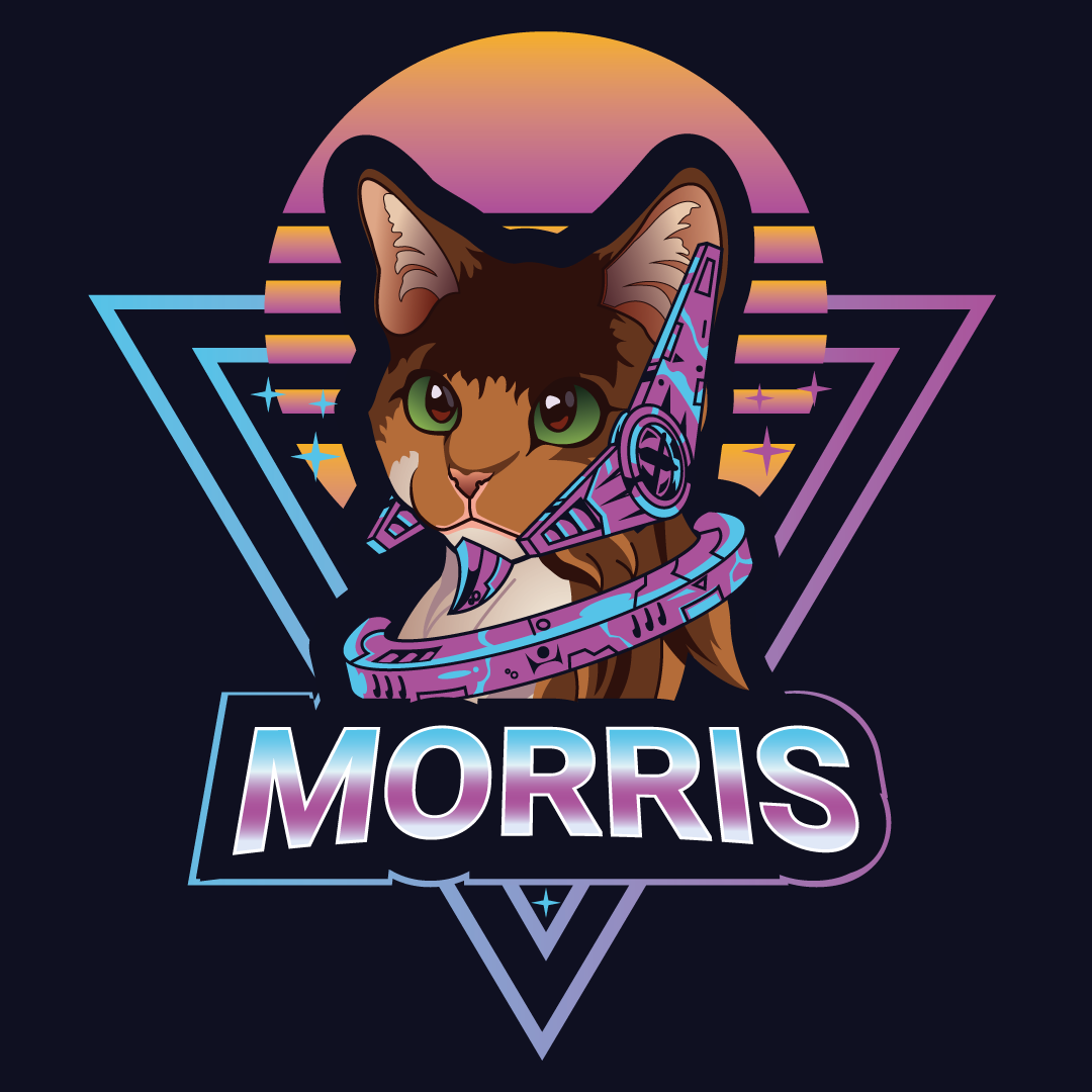 Morris the cat Logo