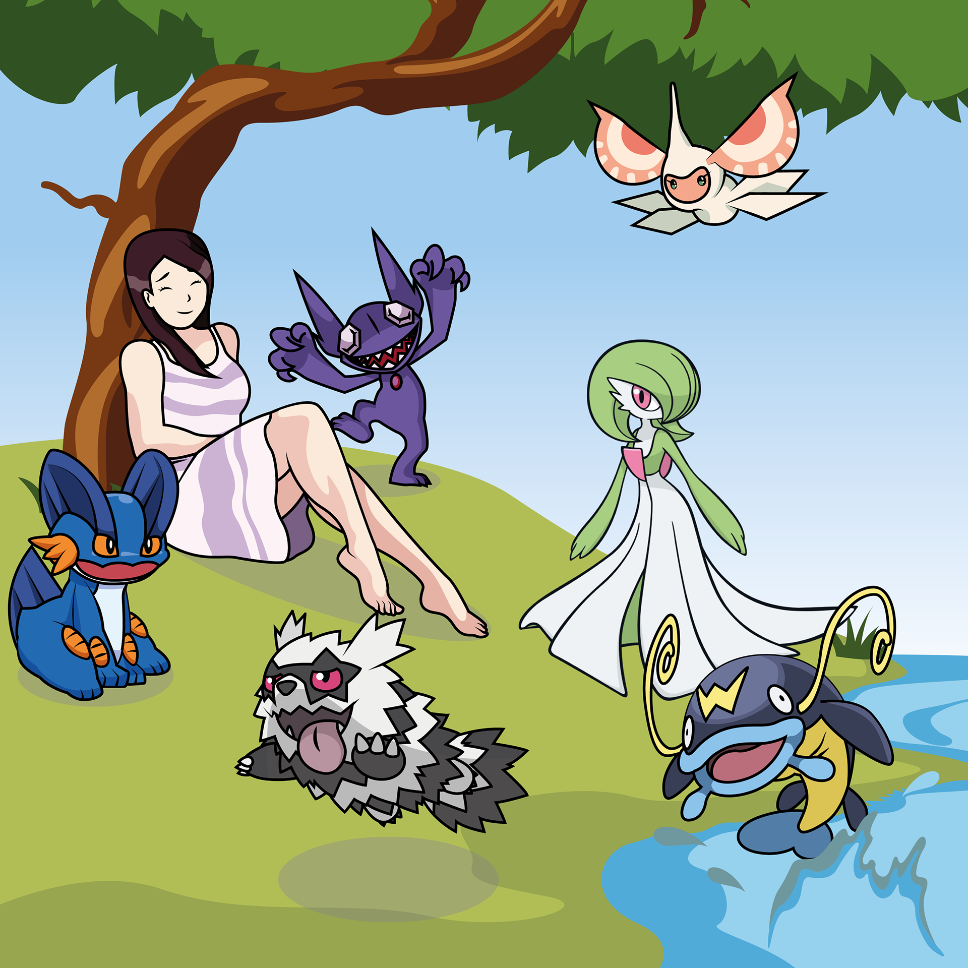 Pokemons illustration