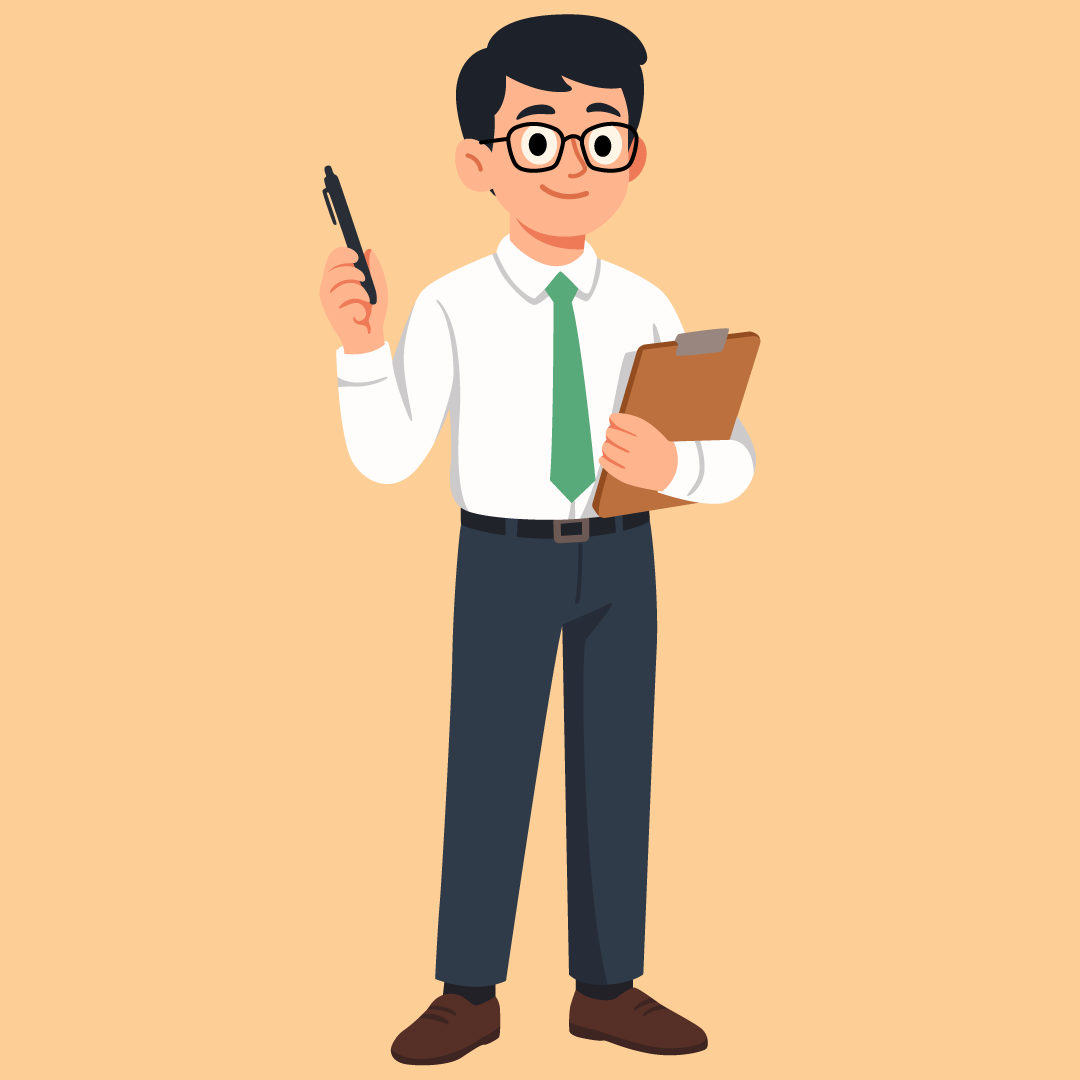 Teacher Mascot Design