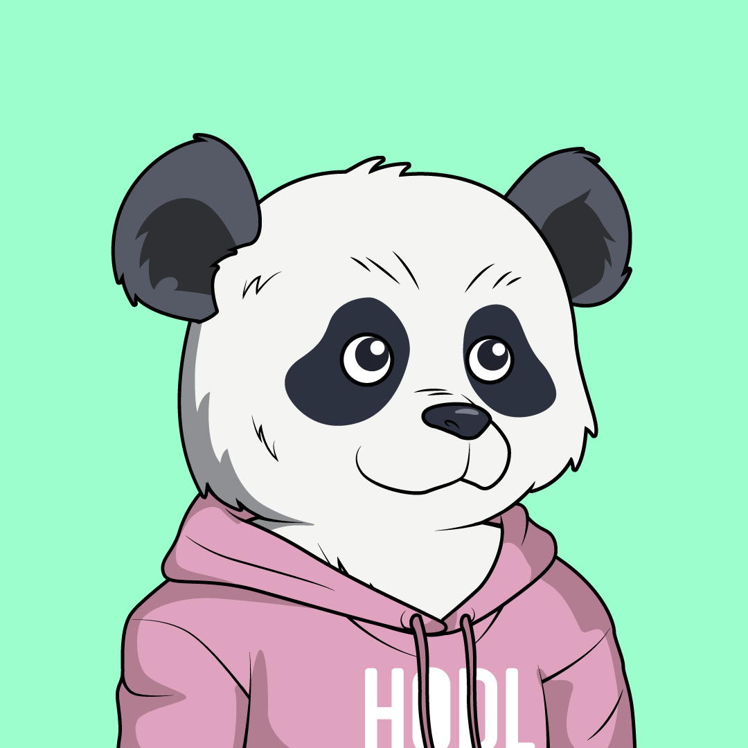 Cute panda concept