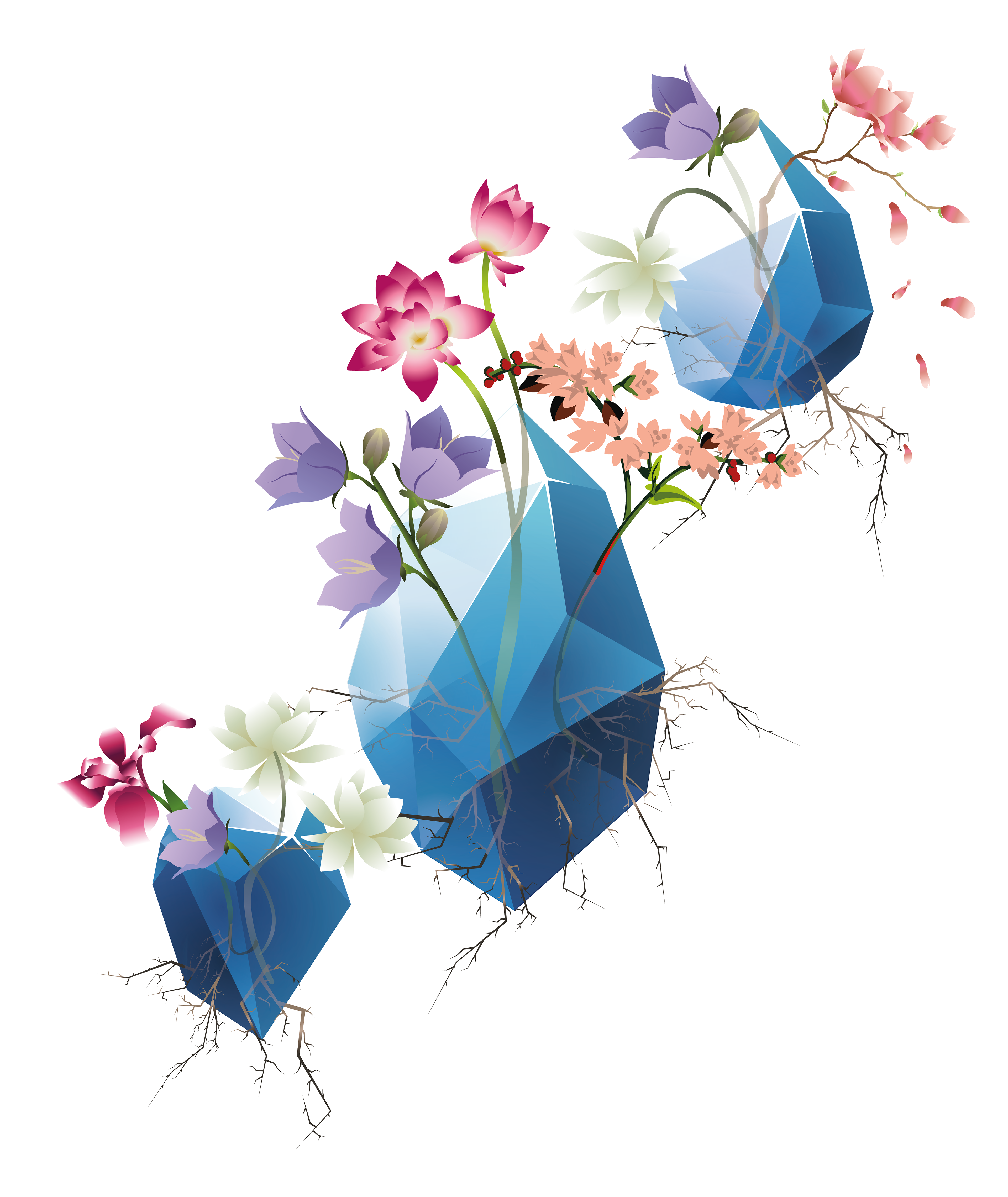 Crystal Flowers
