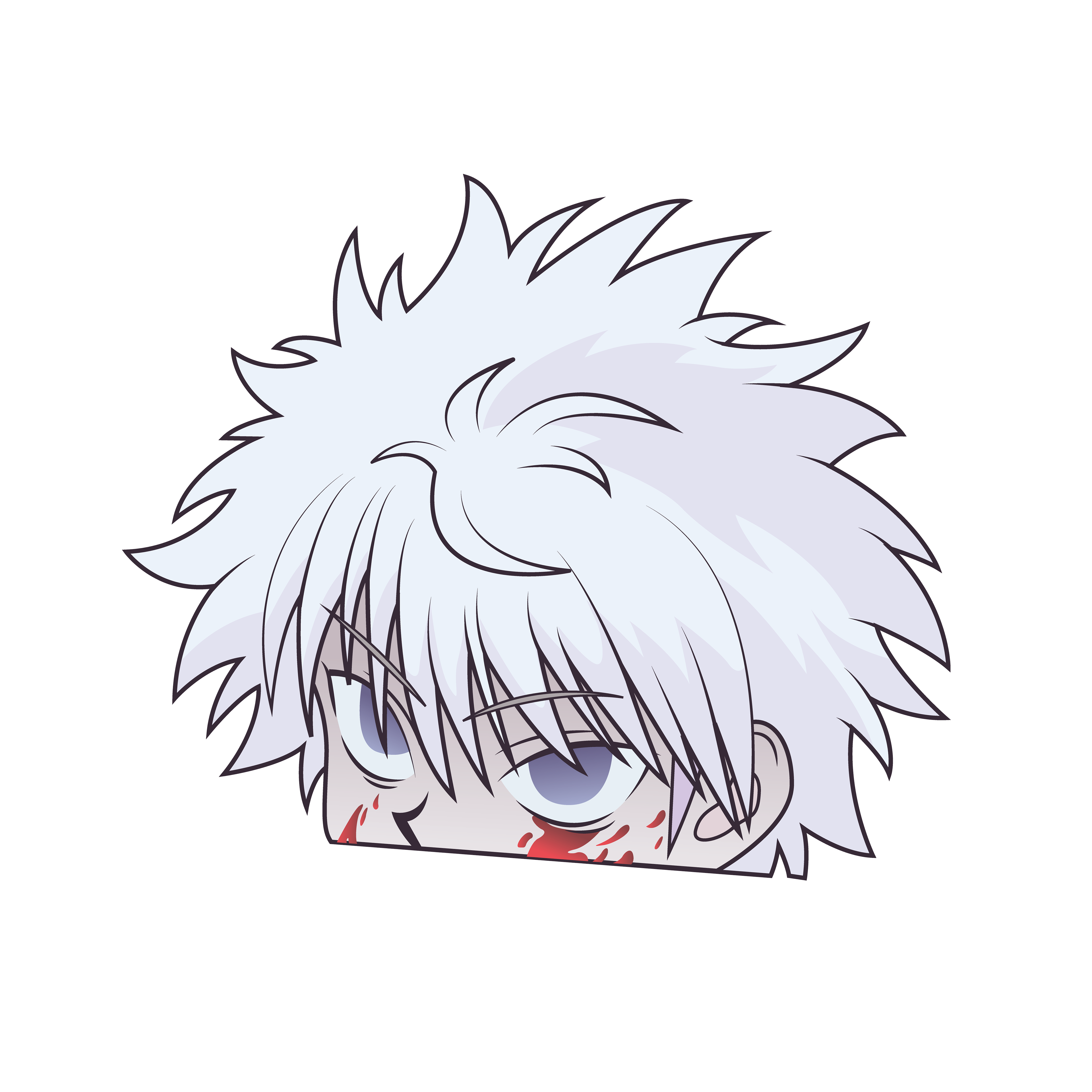 Peeking Killua