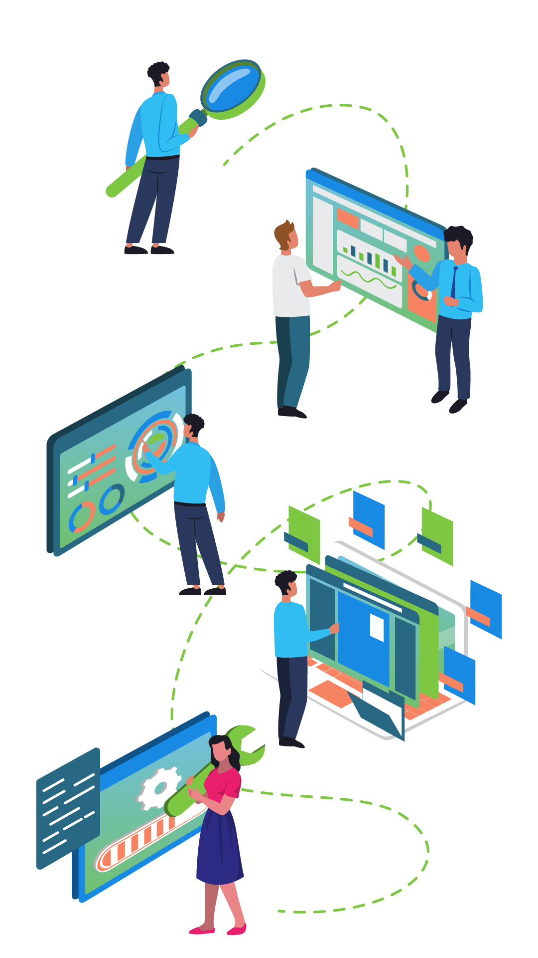 Website illustration